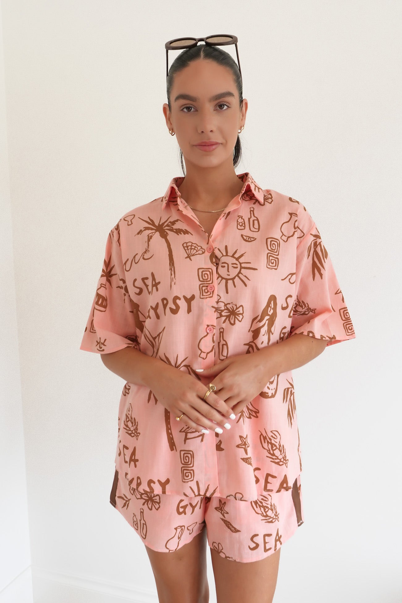 Marcy Set Peach Sea Gypsy