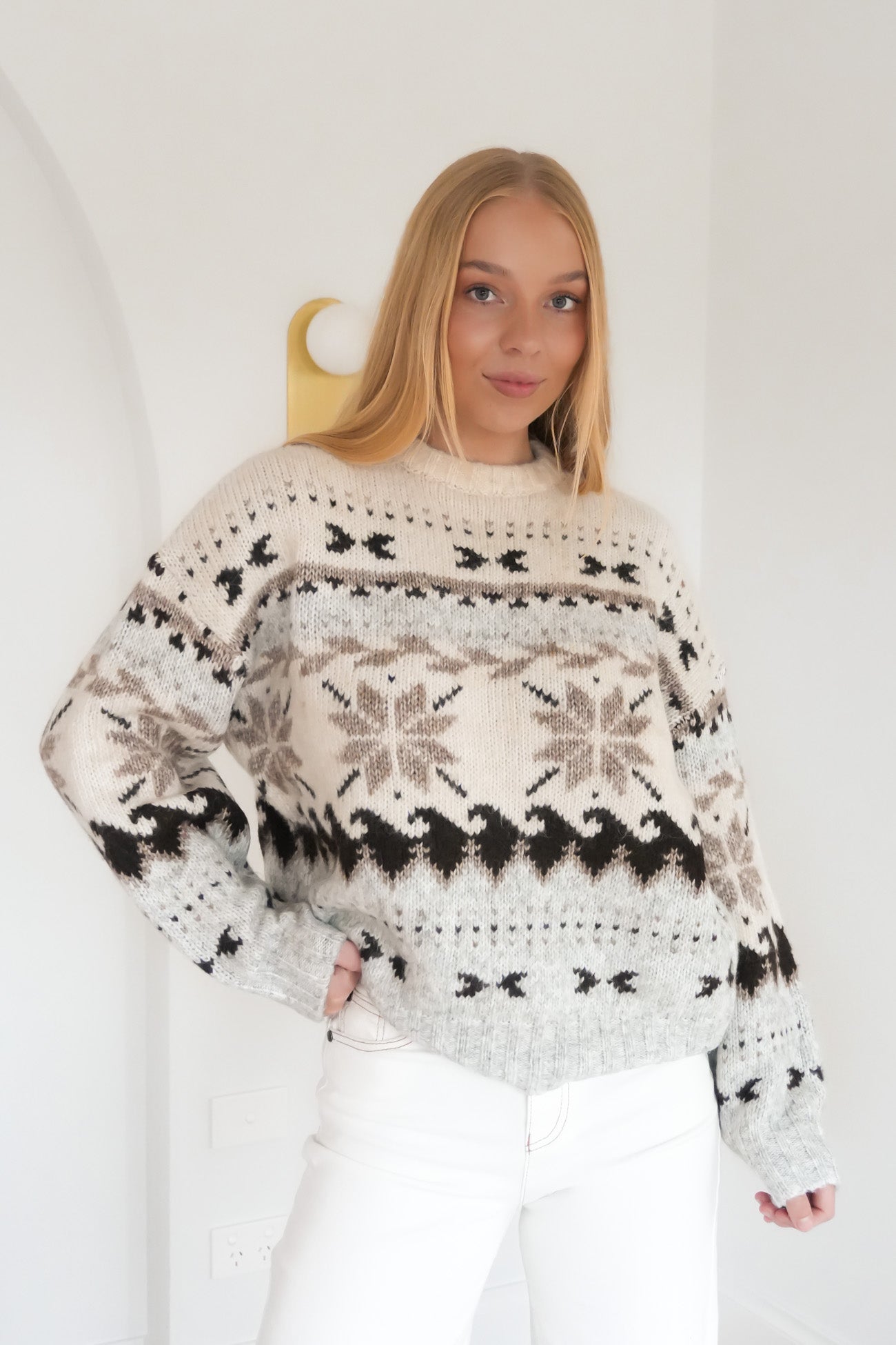 Marina Knit Crew Multicoloured