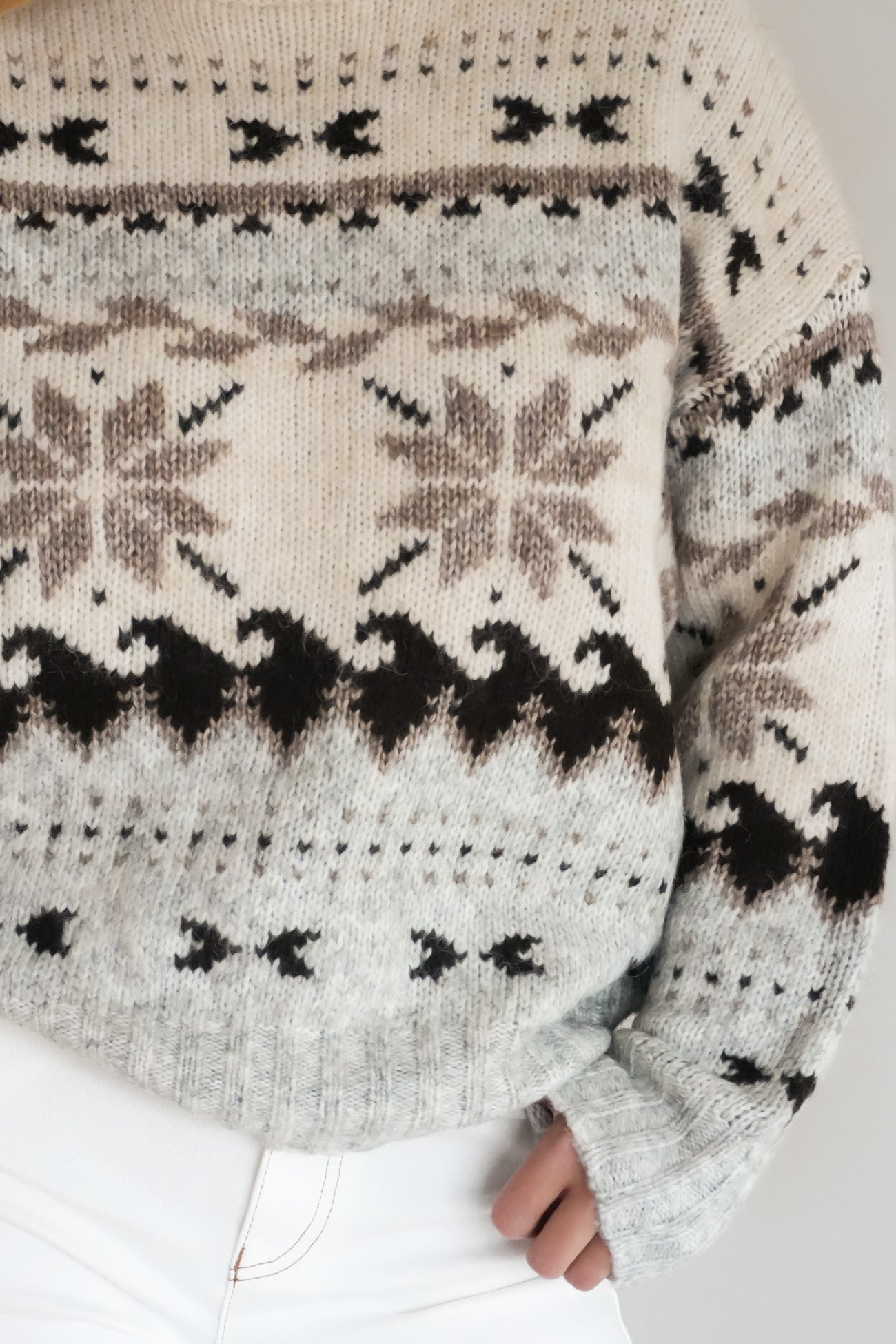 Marina Knit Crew Multicoloured