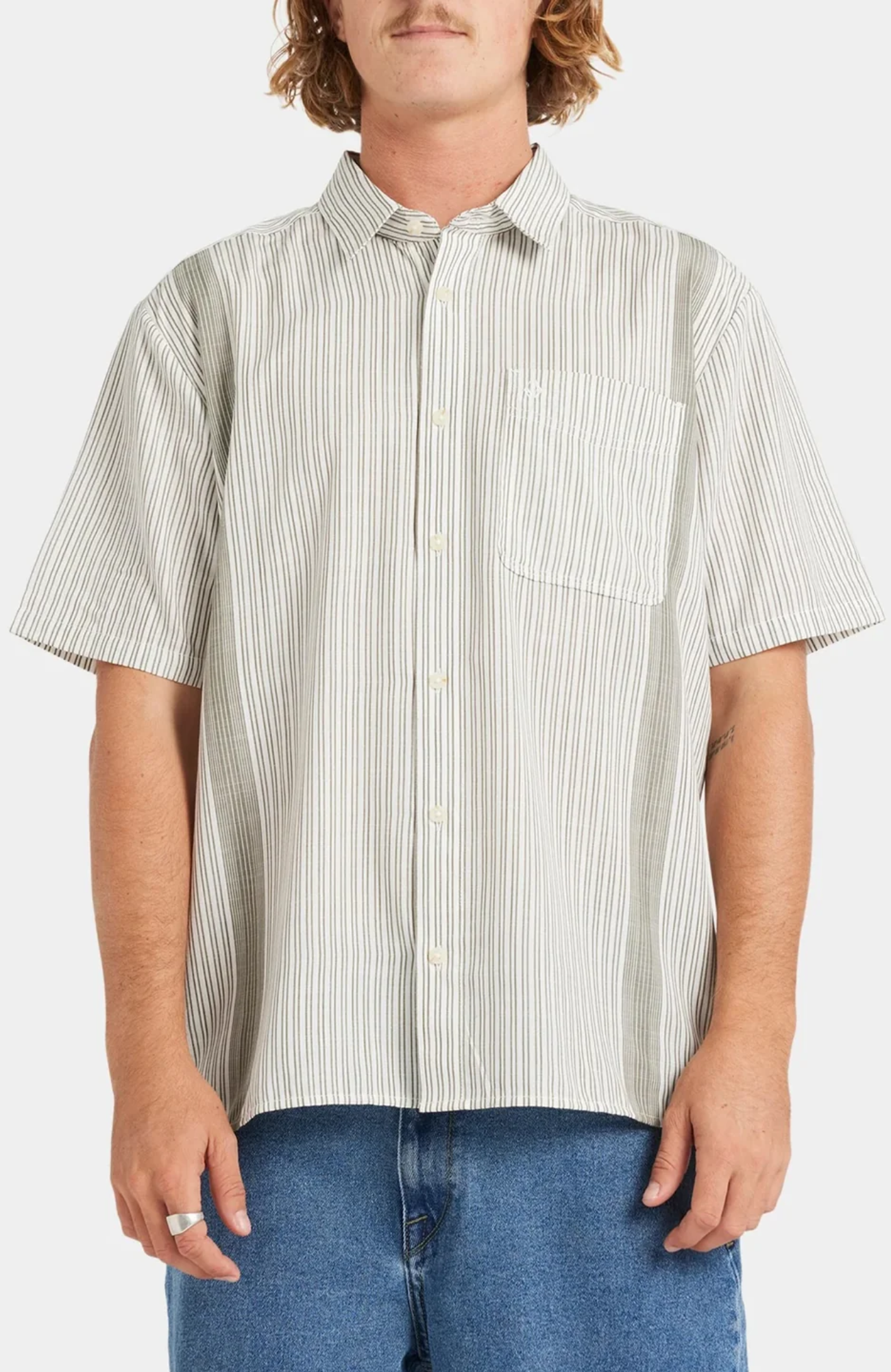 Irving Short Sleeve Shirt Off White