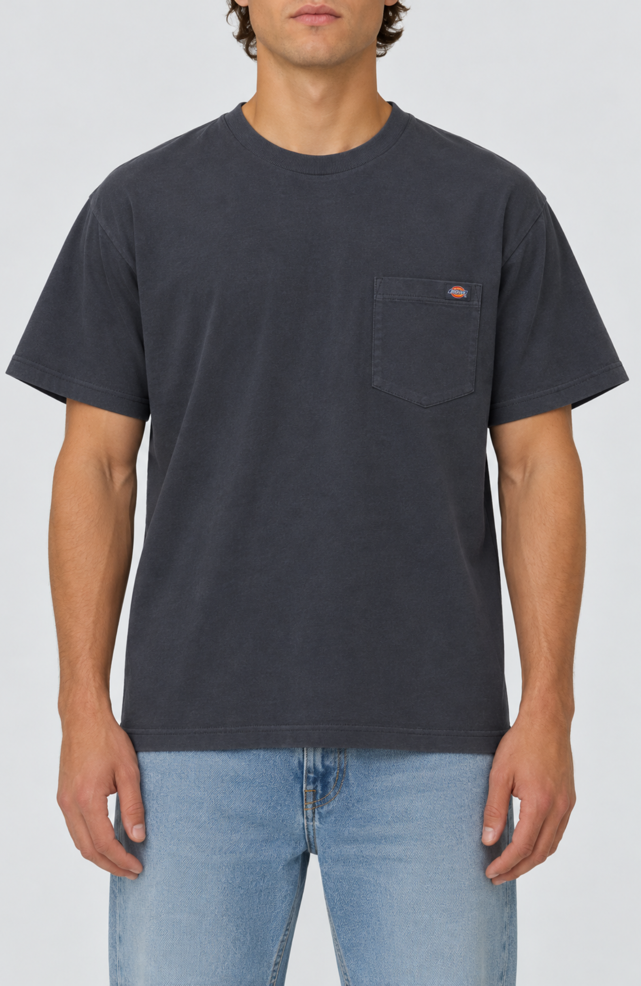 Heavy Jersey Pocket Tee Dickies Charcoal