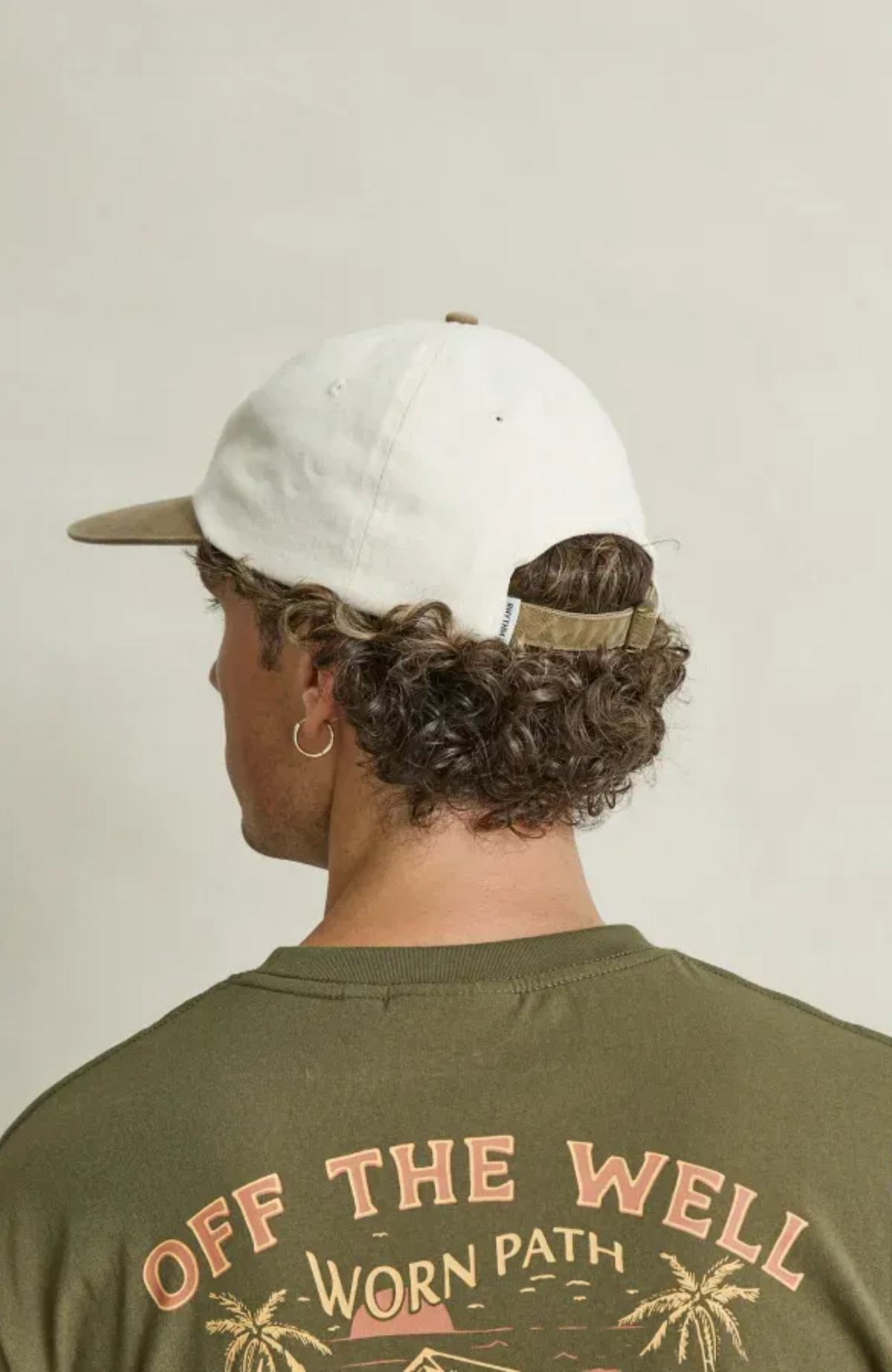 Essential Brushed Twill Cap Natural
