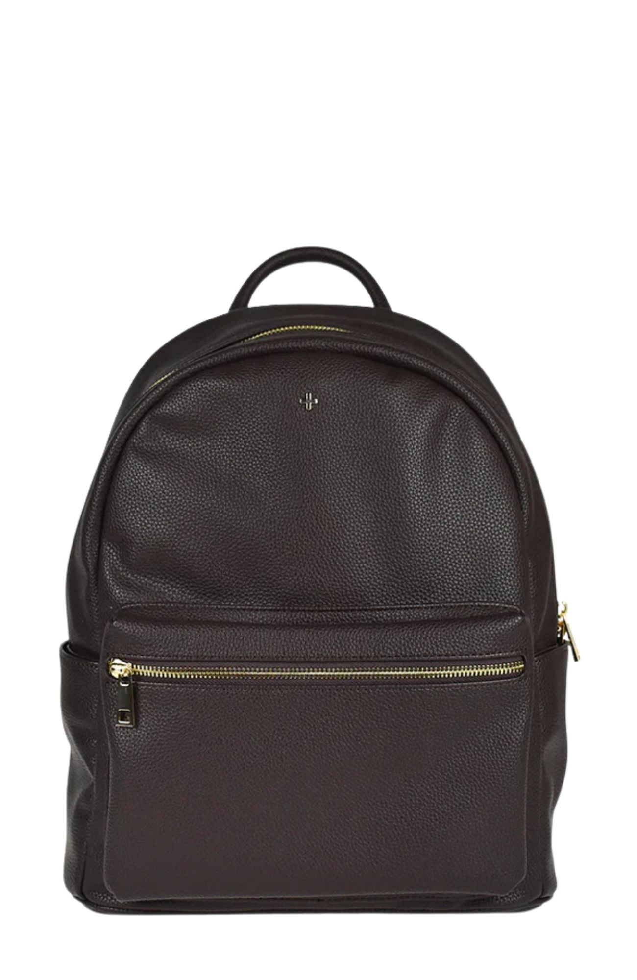 Tyler Backpack Chocolate Pebble Gold