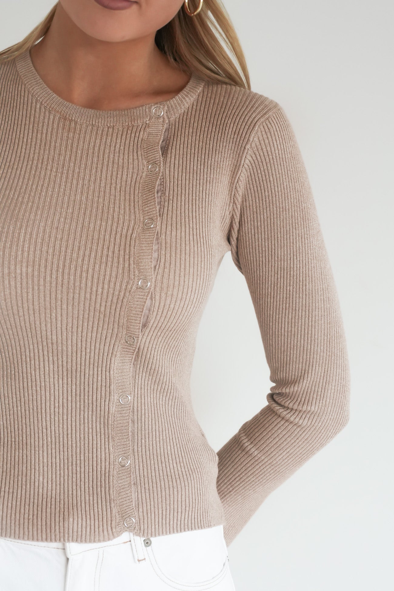 Marleigh Knit Long Sleeve Oat