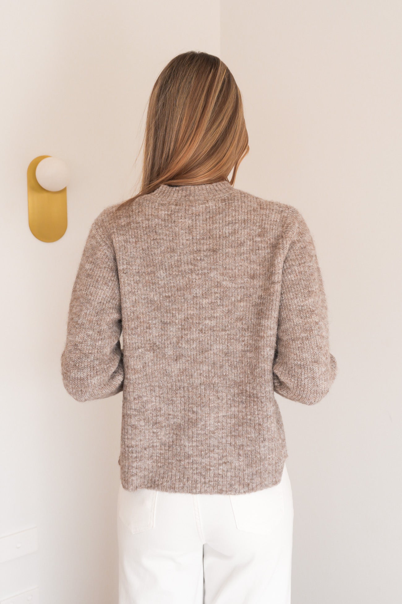 Marli Boxy Rib Knit Multi Fawn