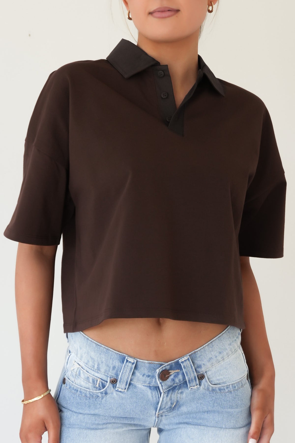 Marli Rugby Top Brown