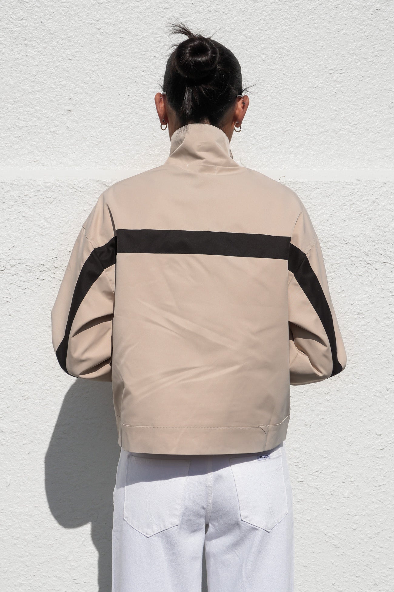 Marsha Jacket Latte Black