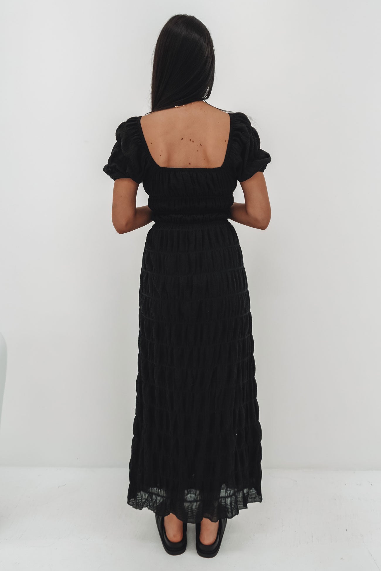 Maude Maxi Dress Black