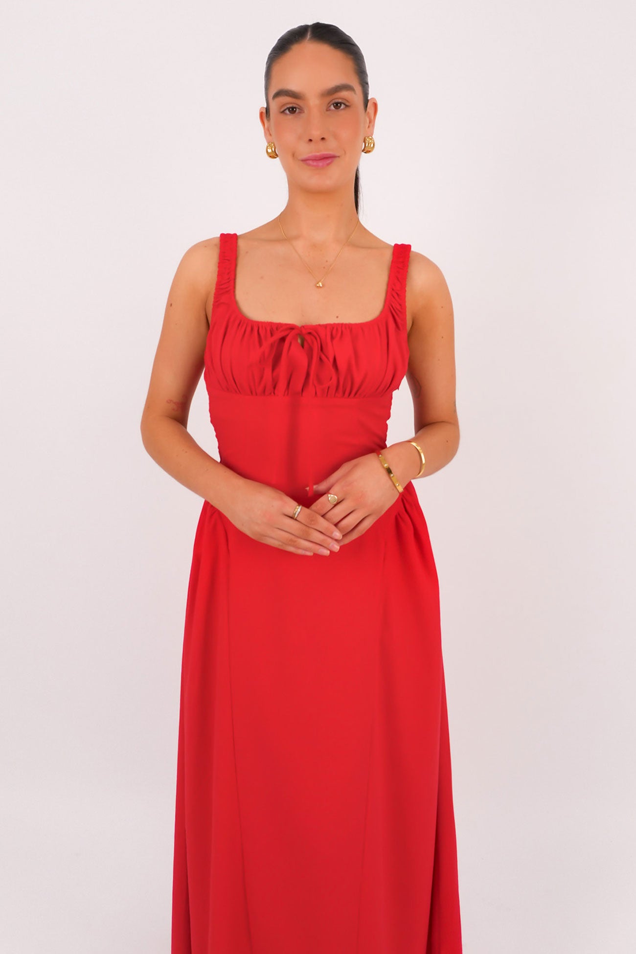 Mavis Maxi Dress Red
