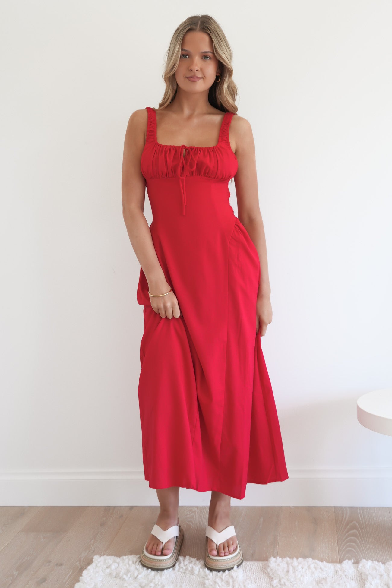 Mavis Maxi Dress Red