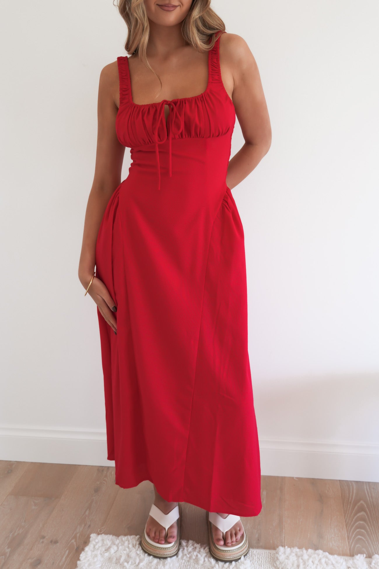 Mavis Maxi Dress Red