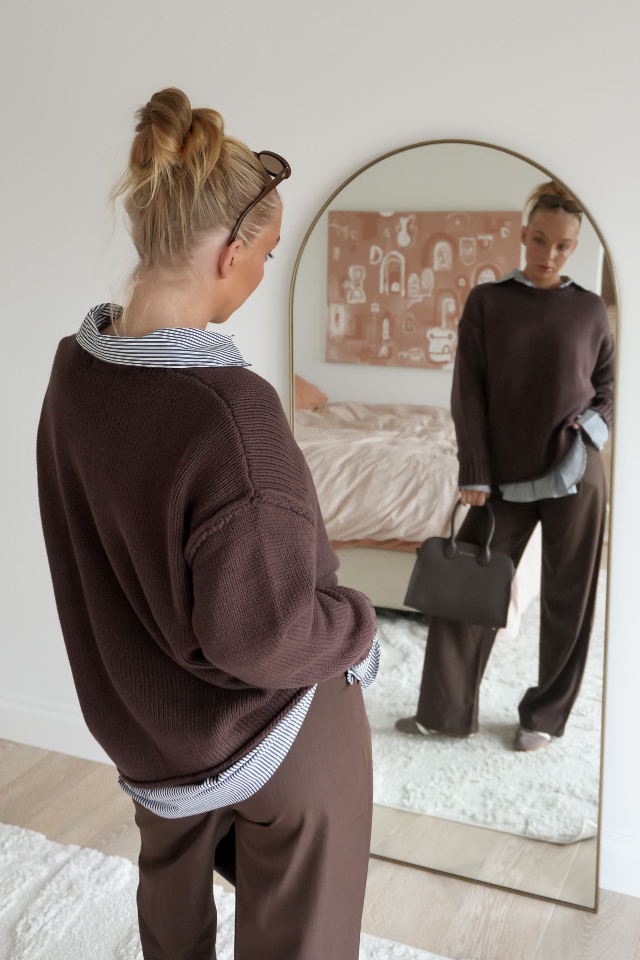 Meagan Knit Chocolate