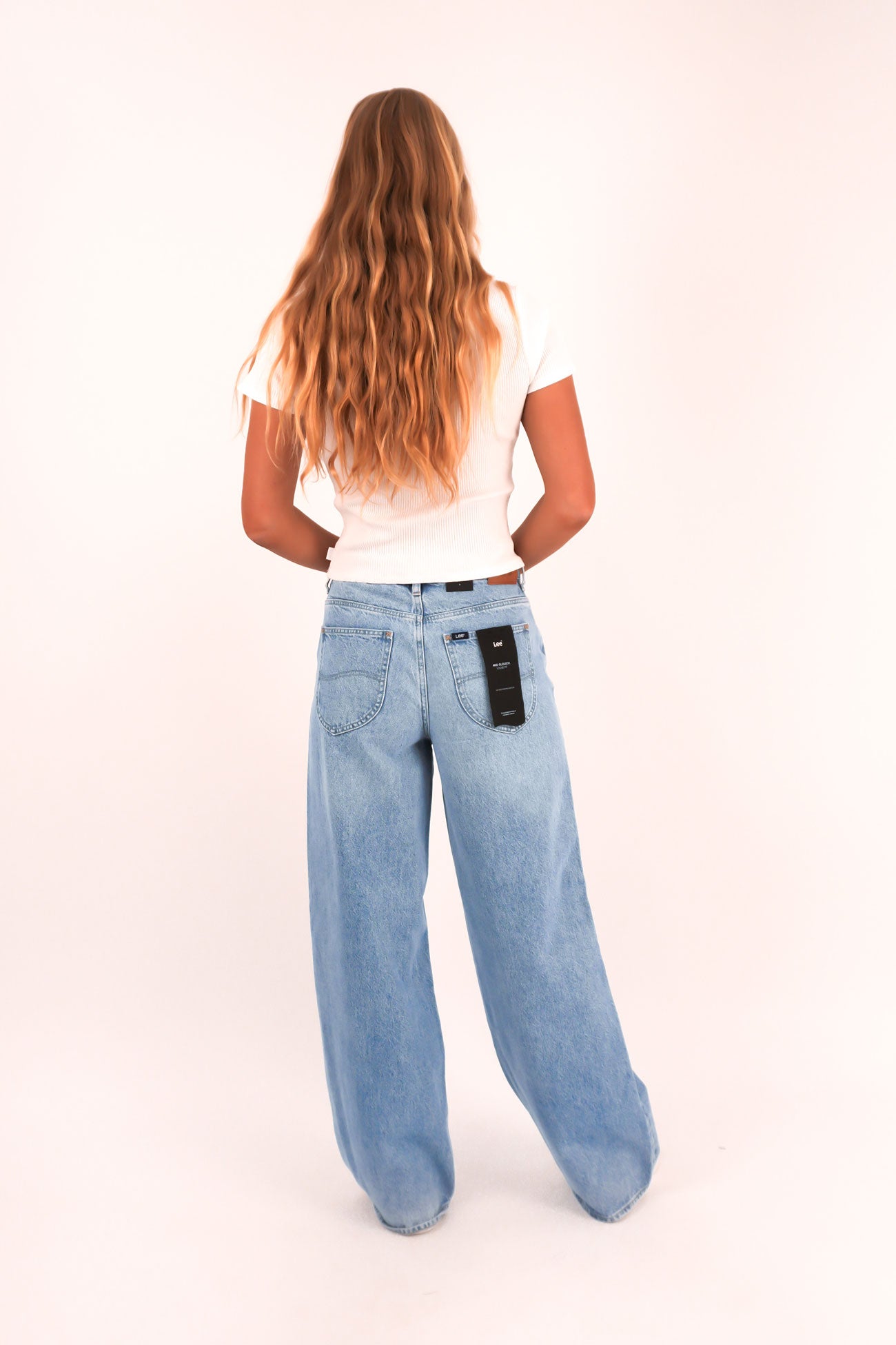 Mid Slouch Jean Downtown Fade
