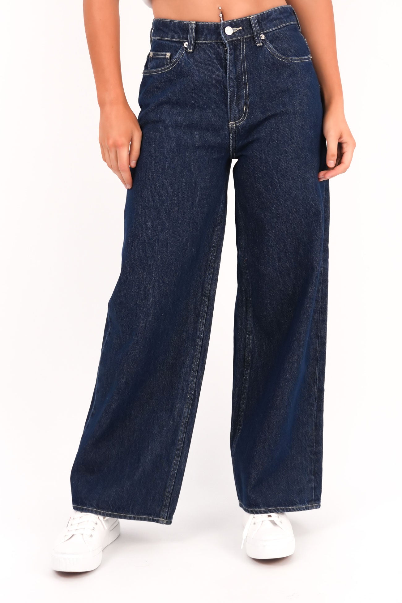 Mid Slouch Jean Indigo Exchange Petite