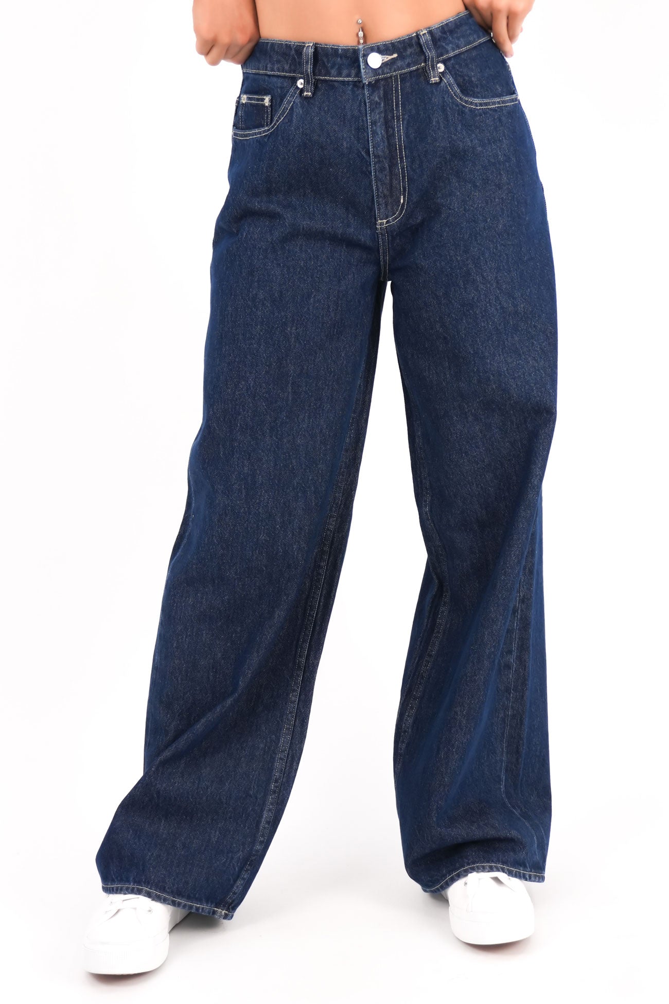 Mid Slouch Jean Indigo Exchange