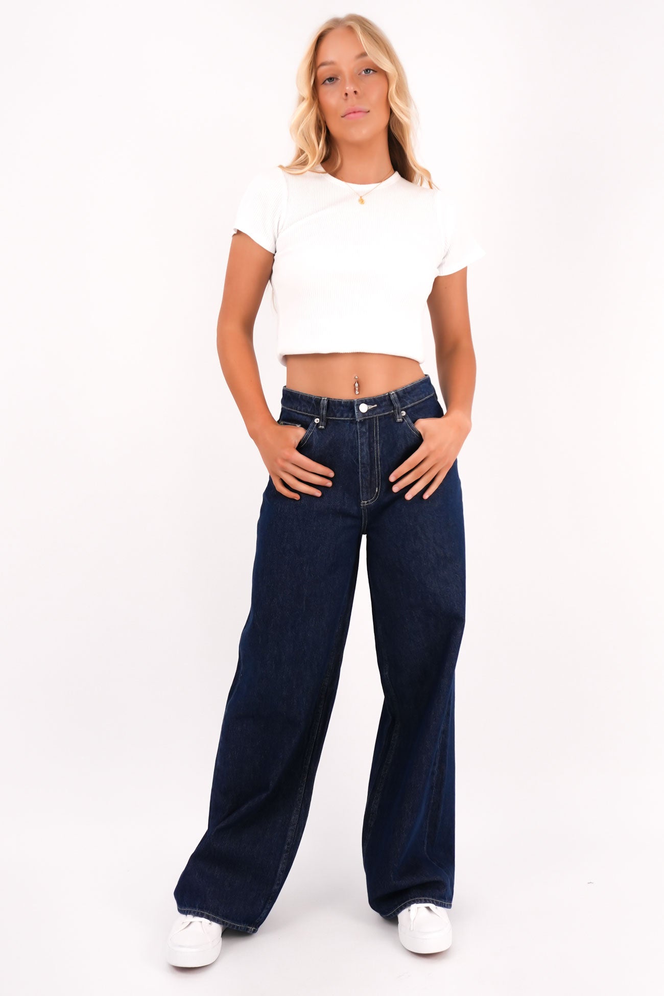 Mid Slouch Jean Indigo Exchange