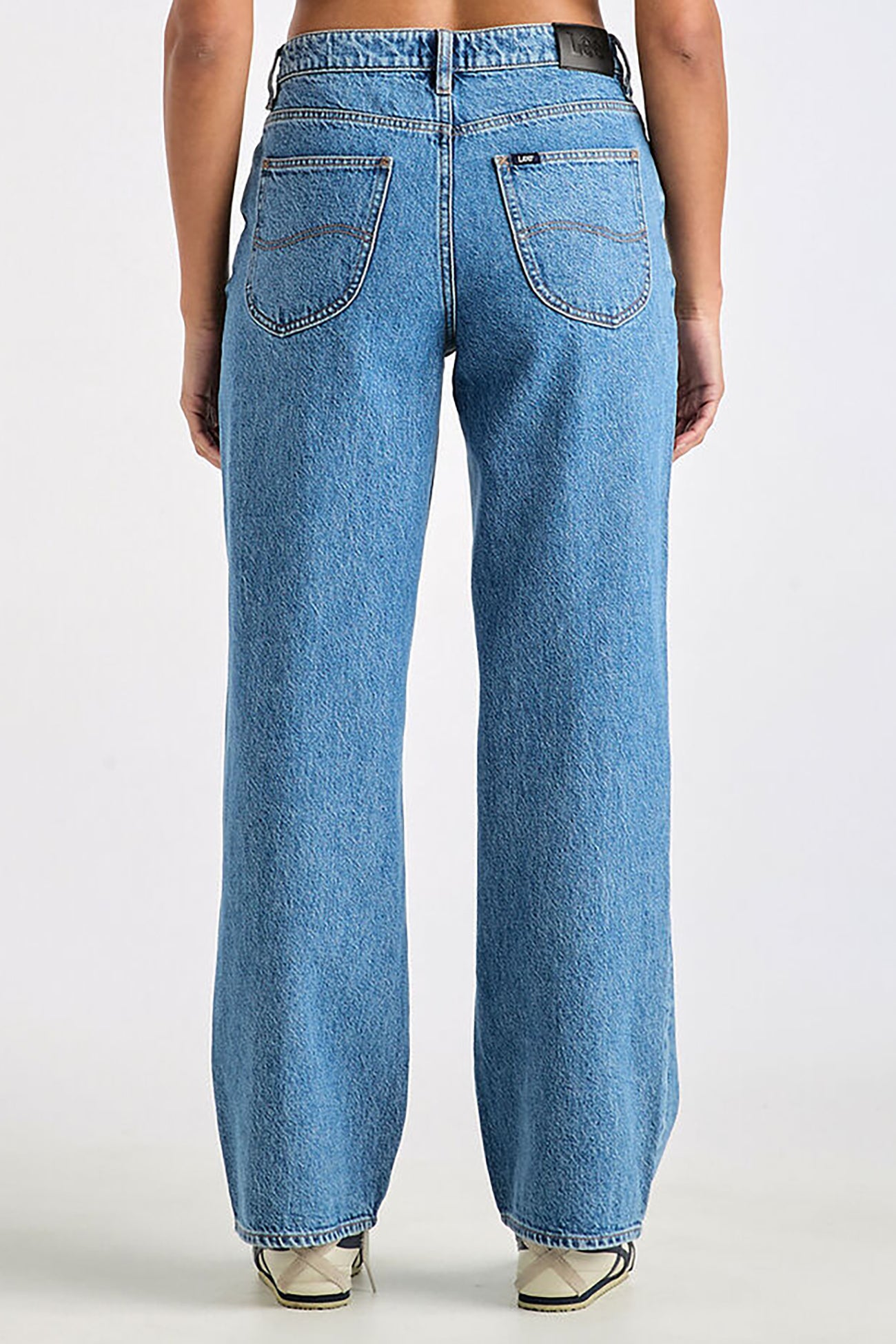 Mid Baggy Jean Bold Blue Petite