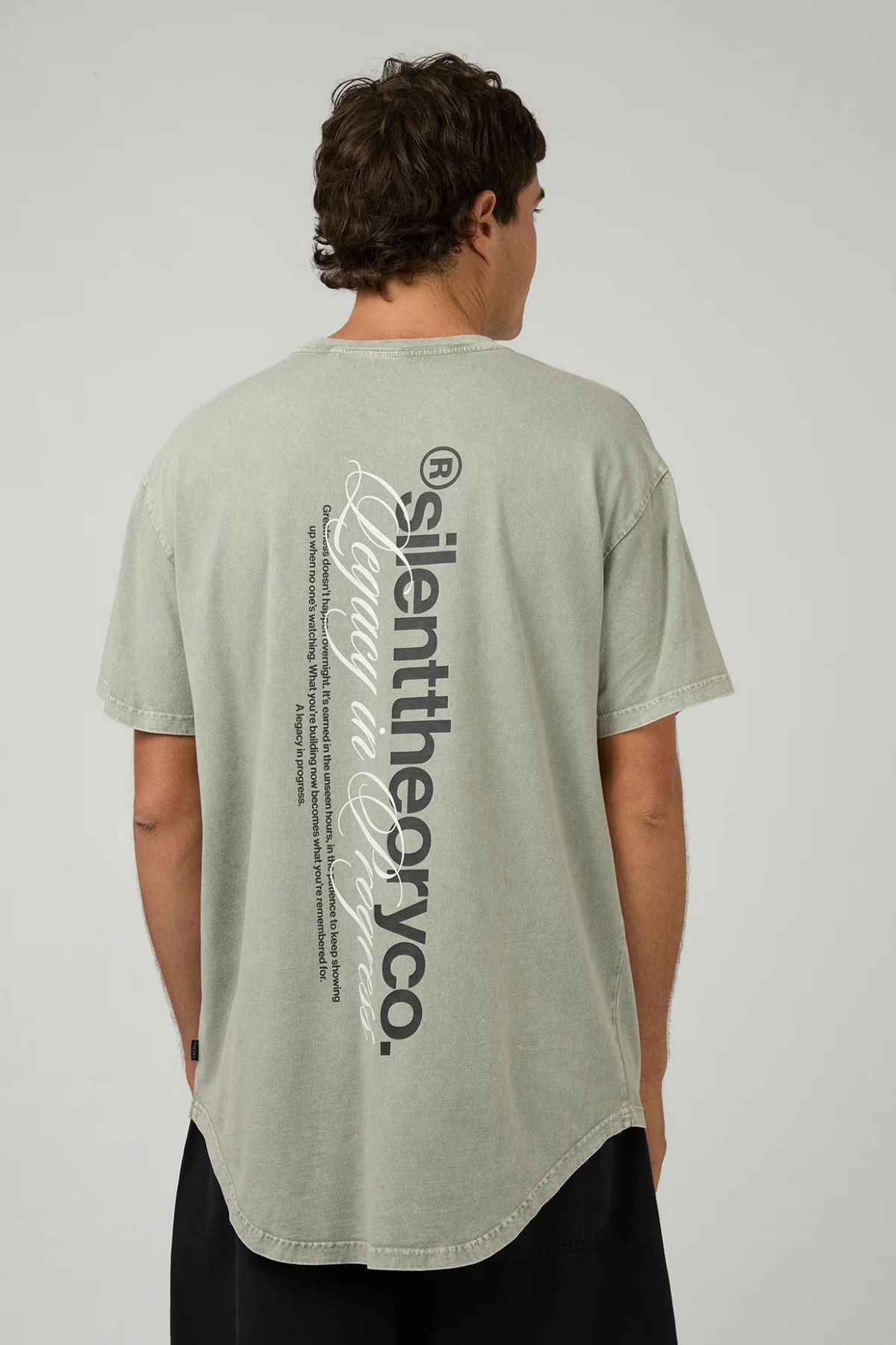 Milestone Tee Grey
