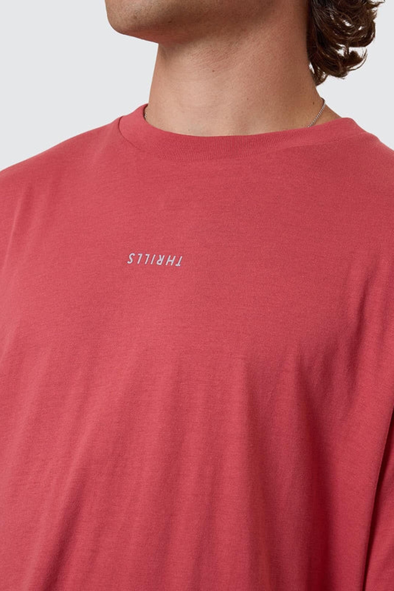 Minimal Thrills Merch Fit Tee Redwood