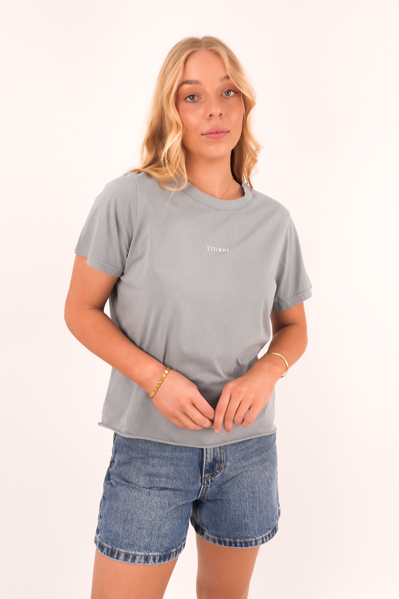 Minimal Thrills Relaxed Tee Smog