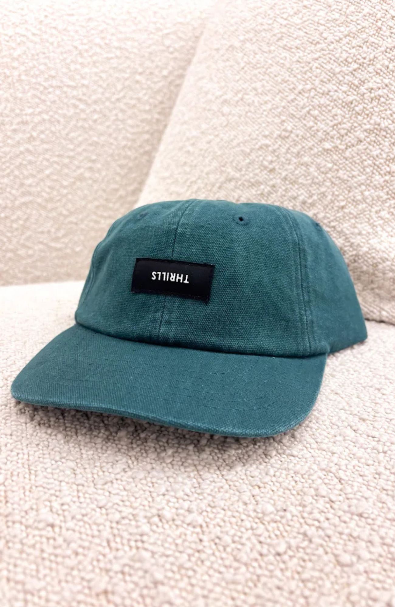 Minimal Thrills 6 Panel Cap Jasper Green