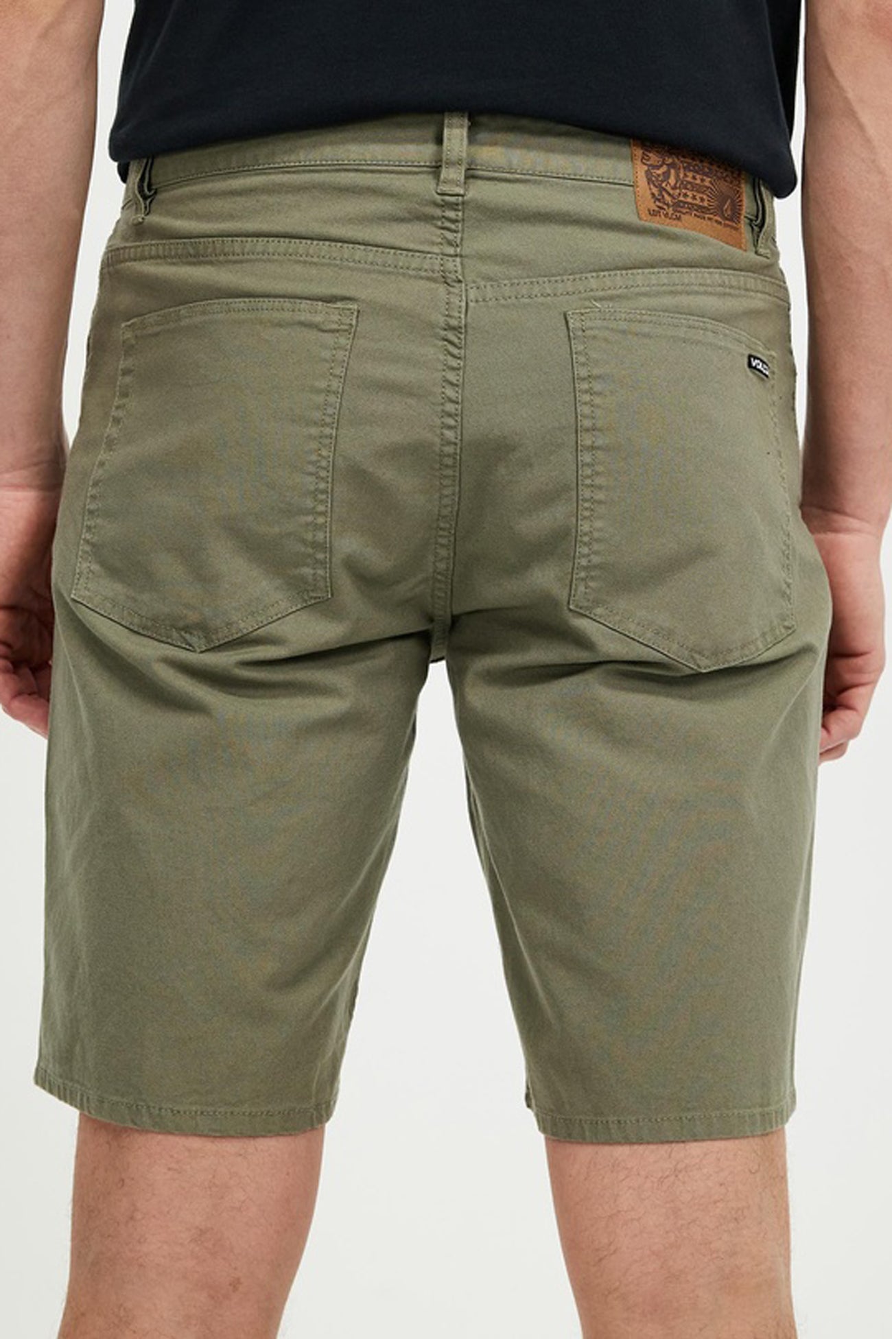 Modown-Canvas-5-Pocket-Short-Army-Green-Combo-1