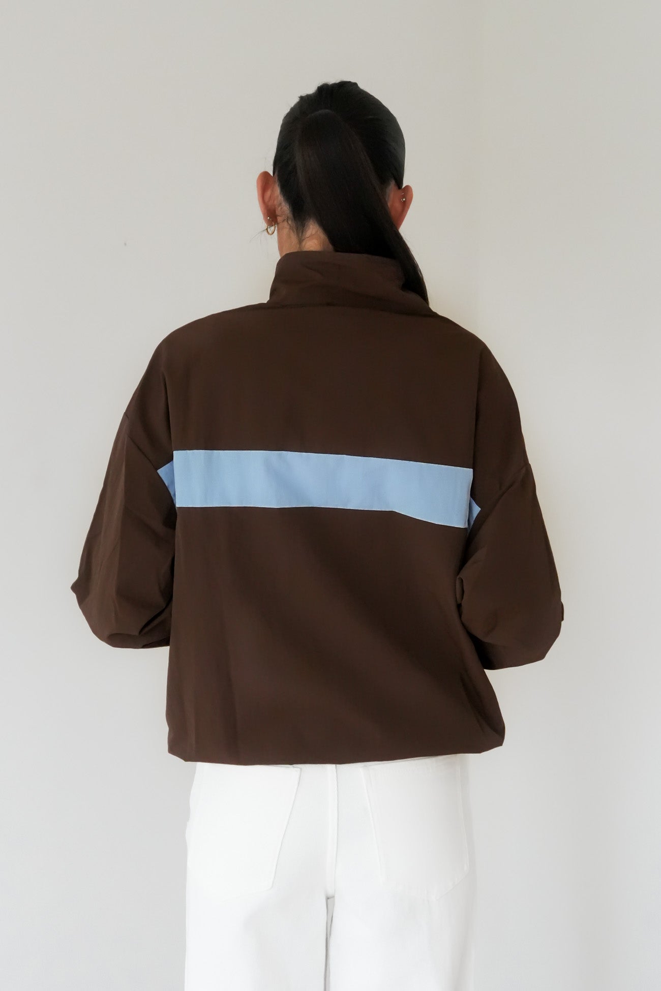 Monte Jacket Chocolate Blue