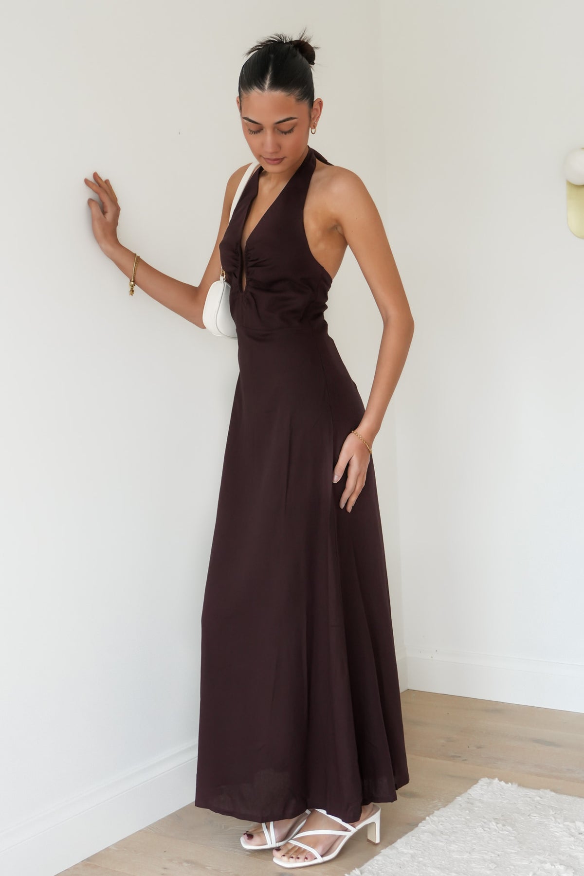 Myles Maxi Dress Brown