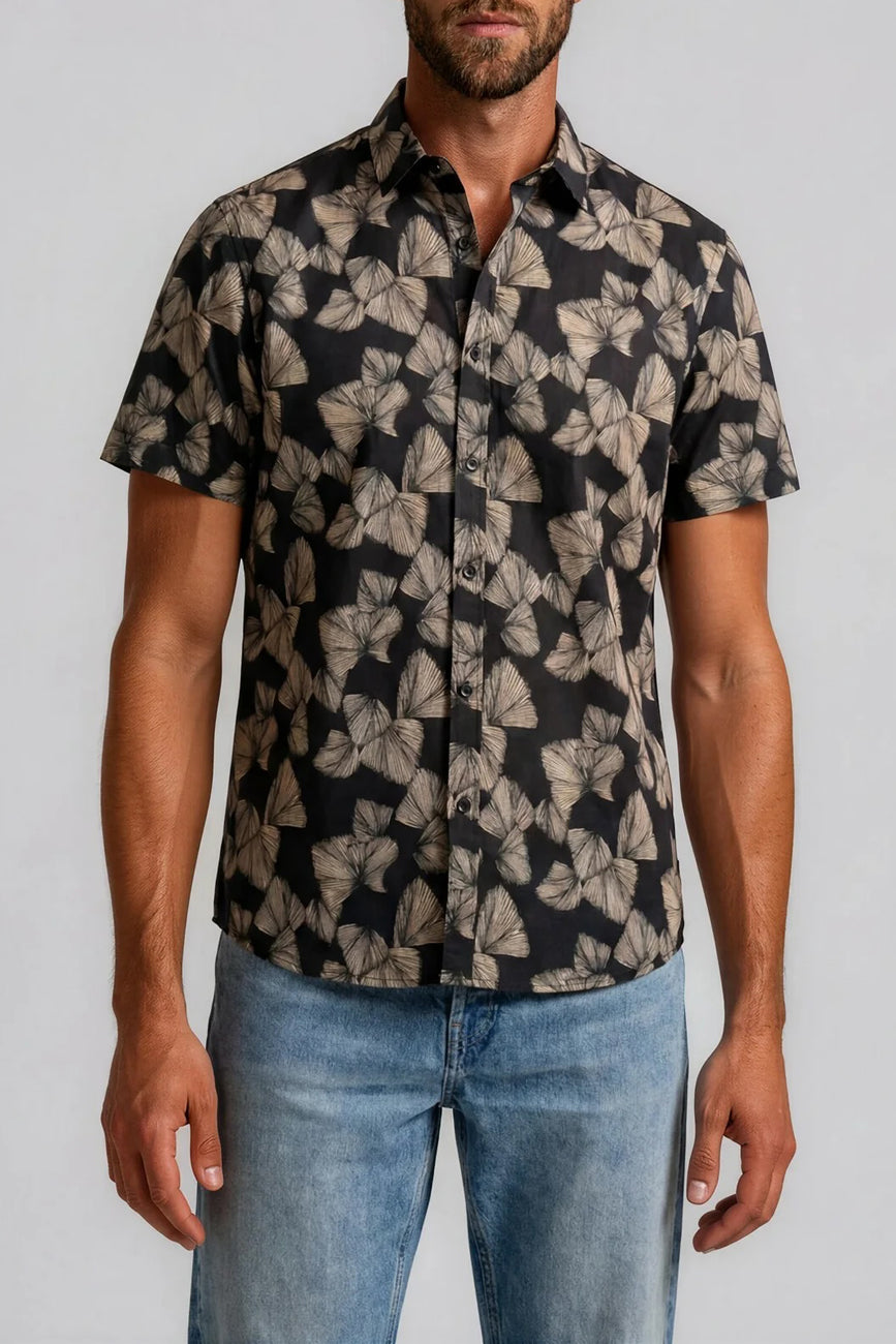 Myrtle Short Sleeve Shirt Dark Navy