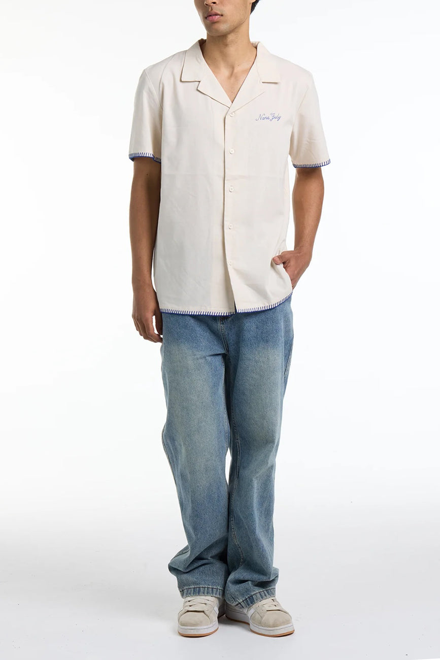 Ravona Short Sleeve Shirt Bone