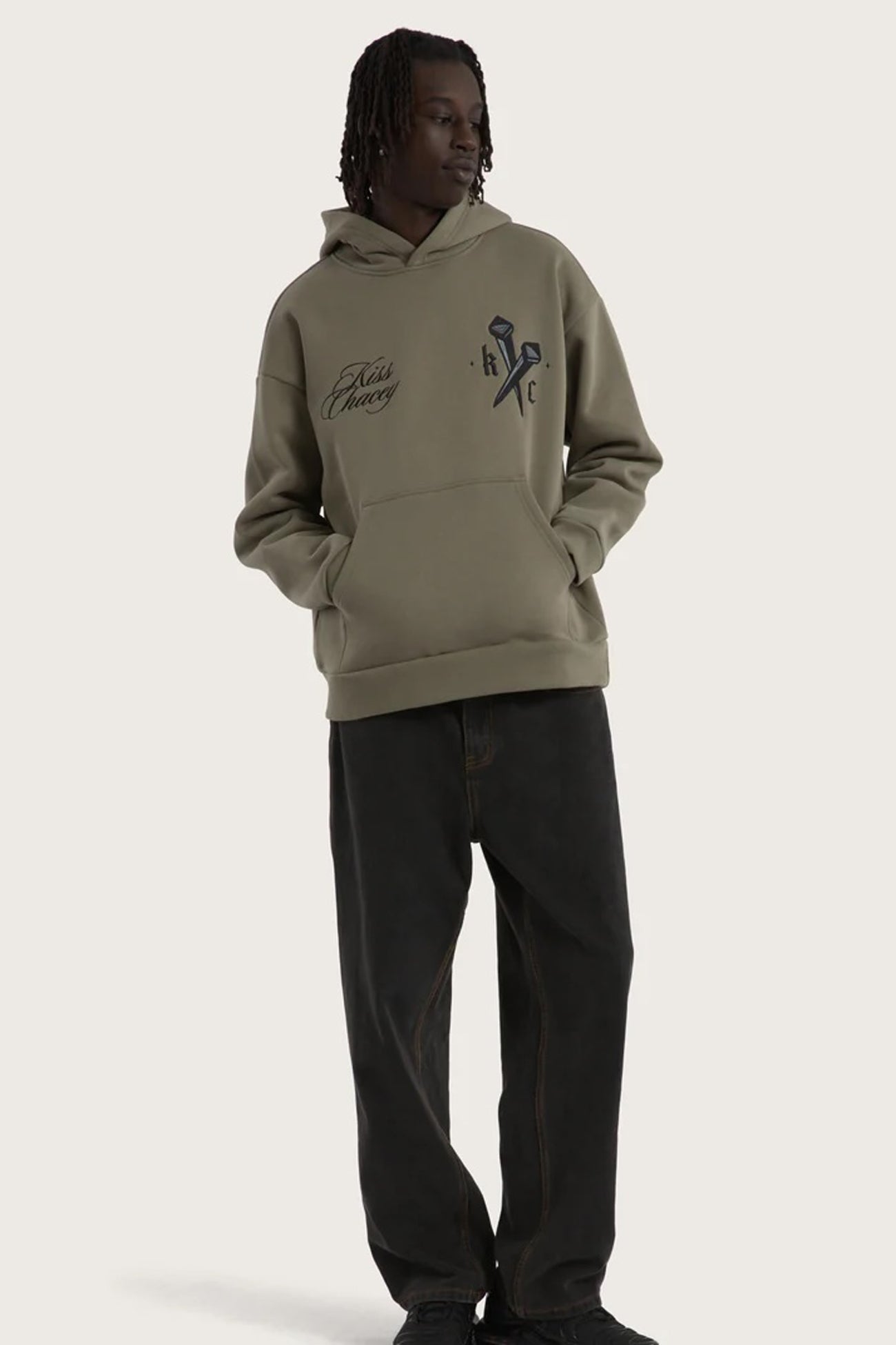 Nailed-Relaxed-Hoodie-Khaki1jpg