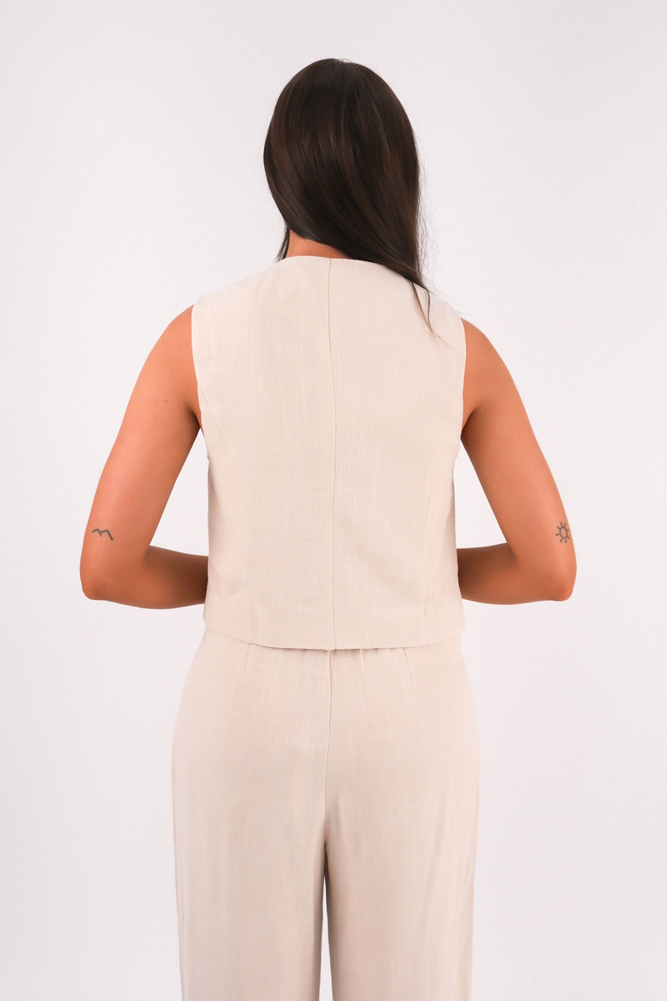 Natalia Vest Bone