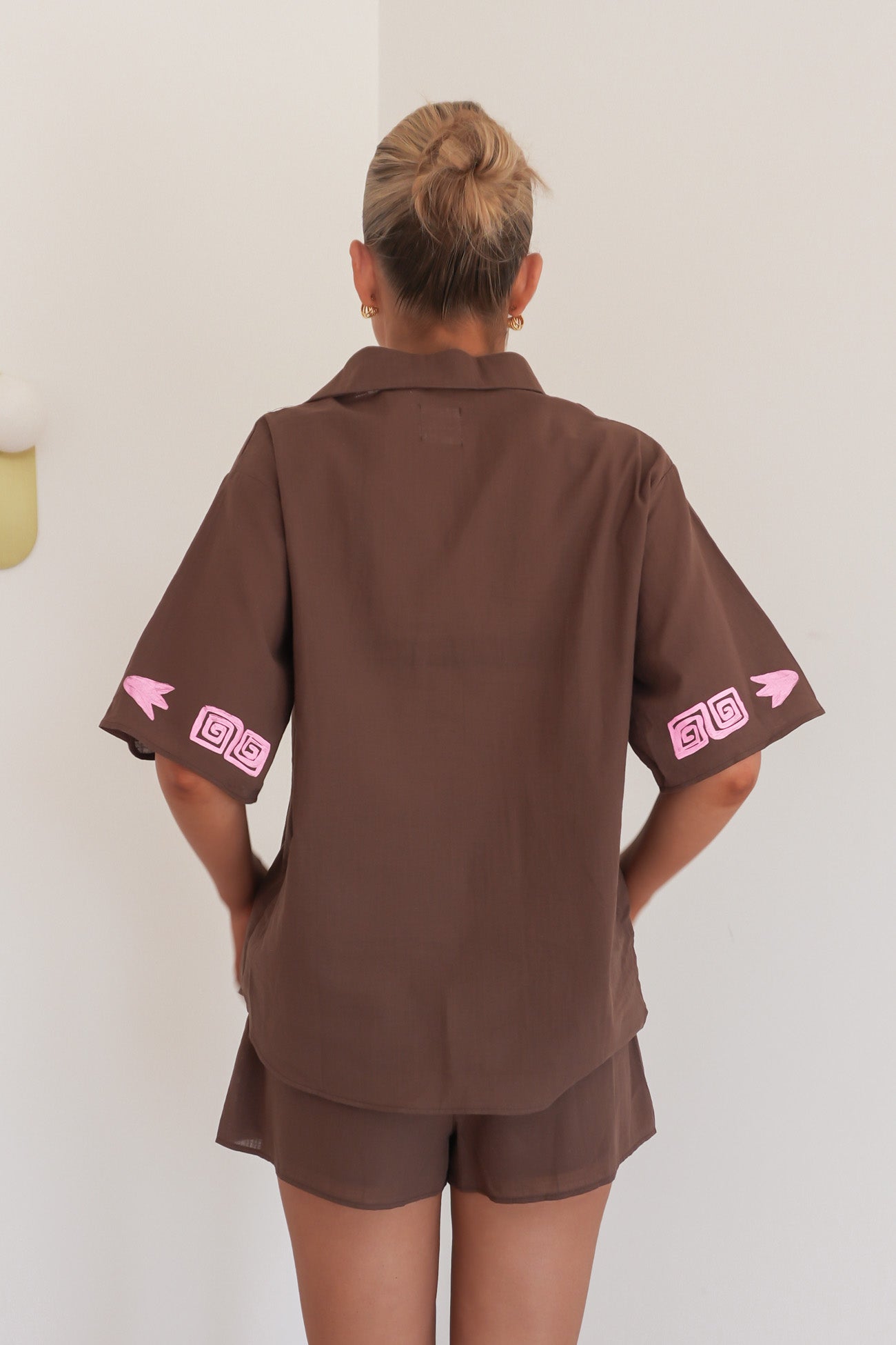 Natalia Set Chocolate Pink