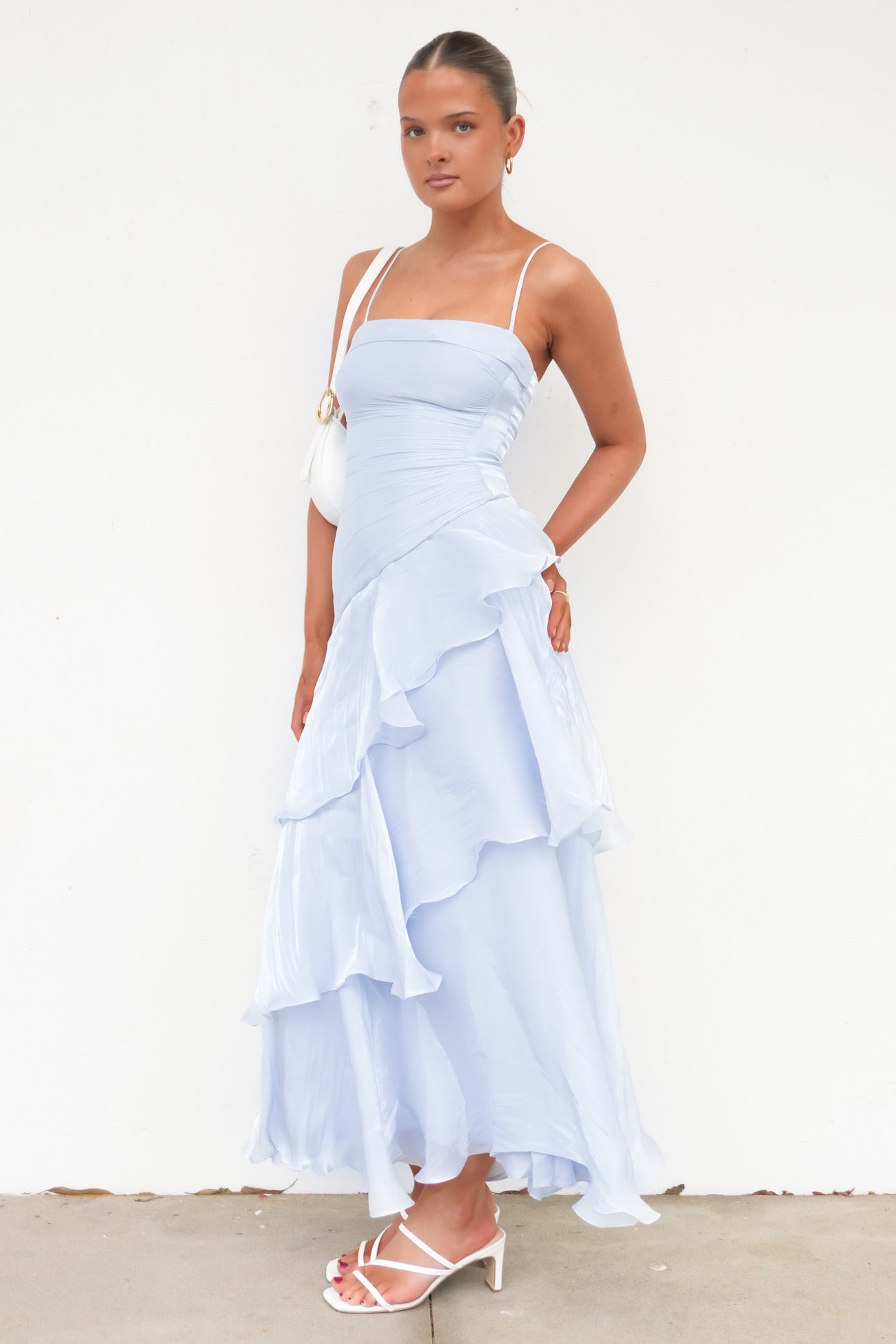 Nesta Midi Dress Blue