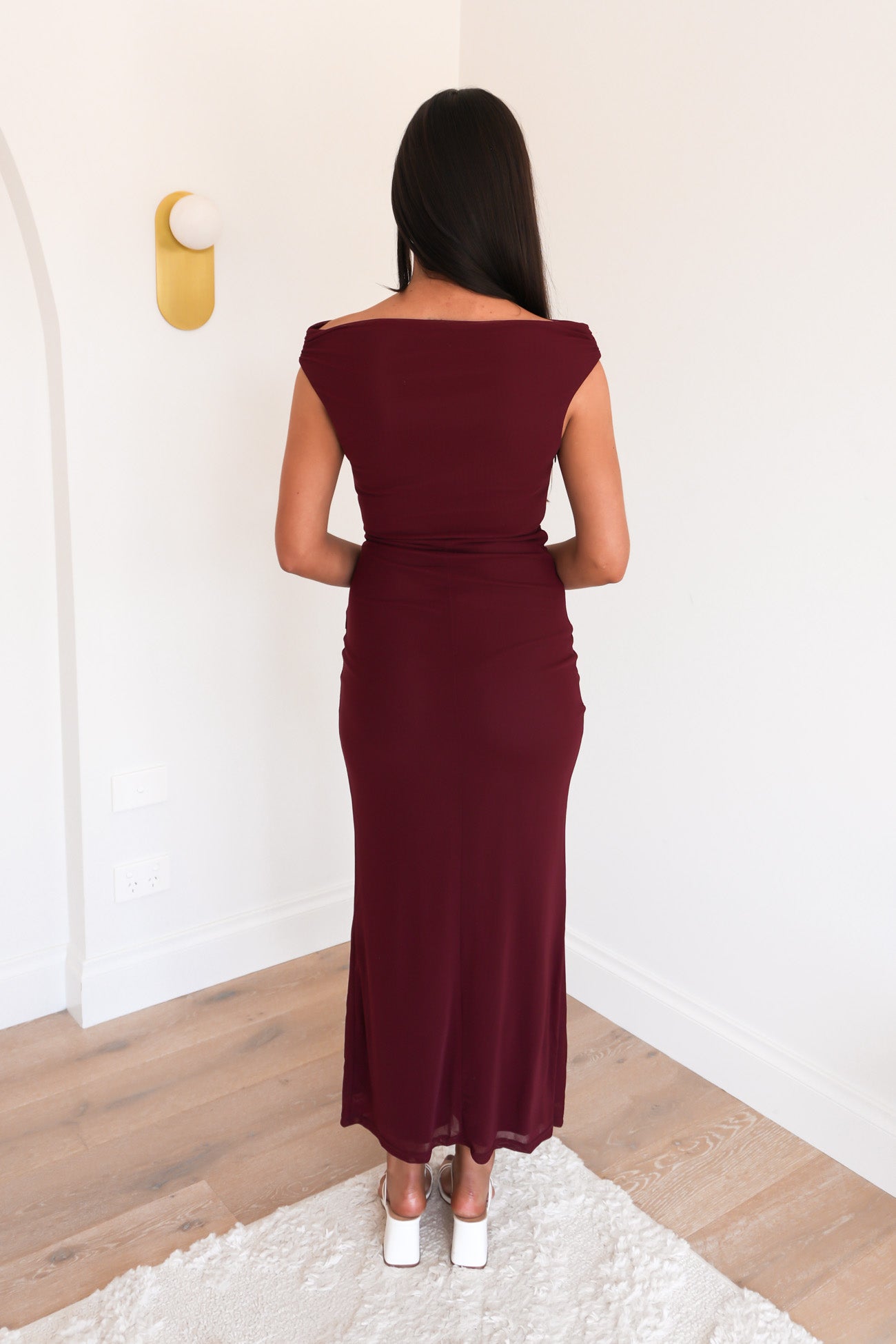 Nichole Maxi Dress Cherry