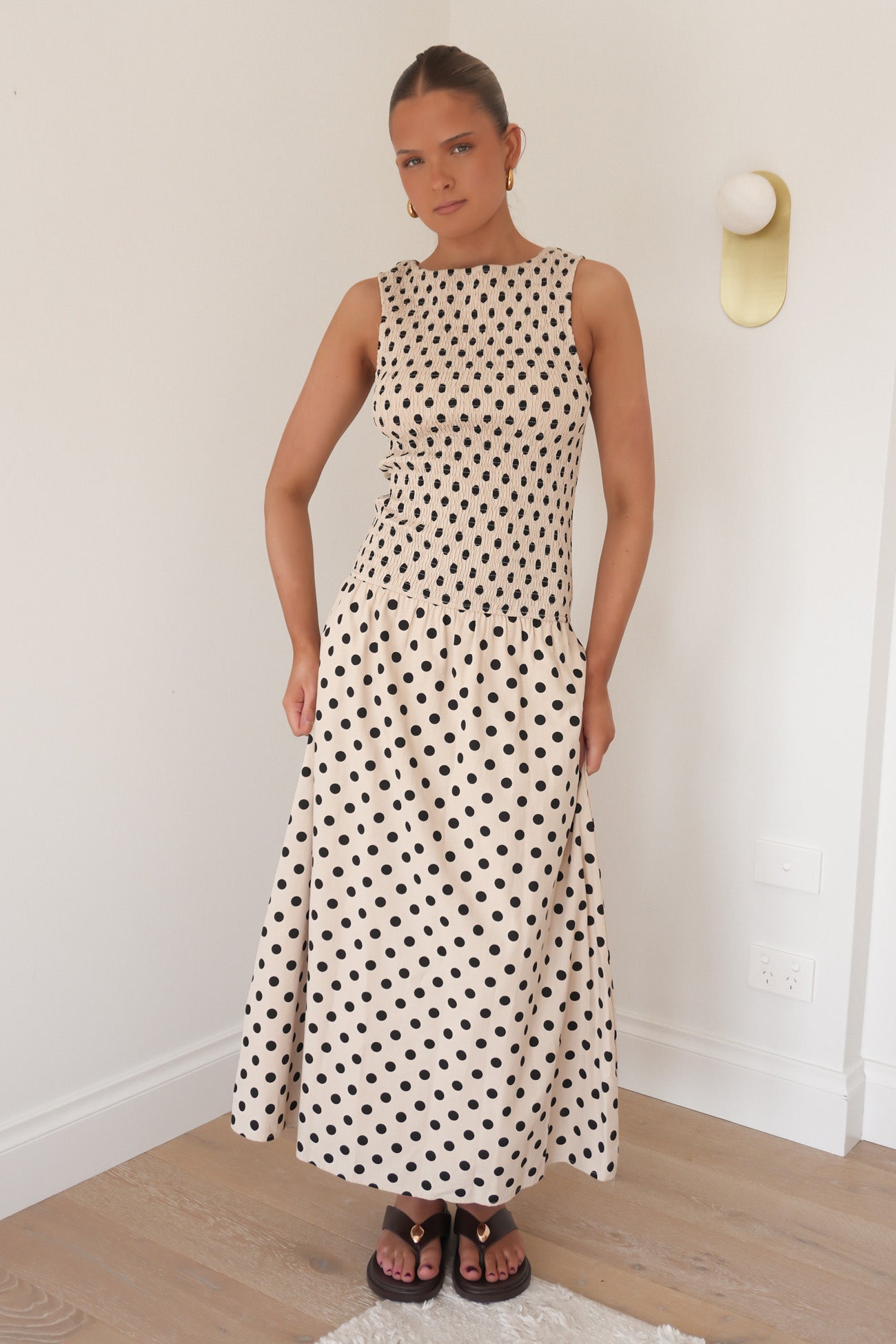 Nieve Maxi Dress Natural