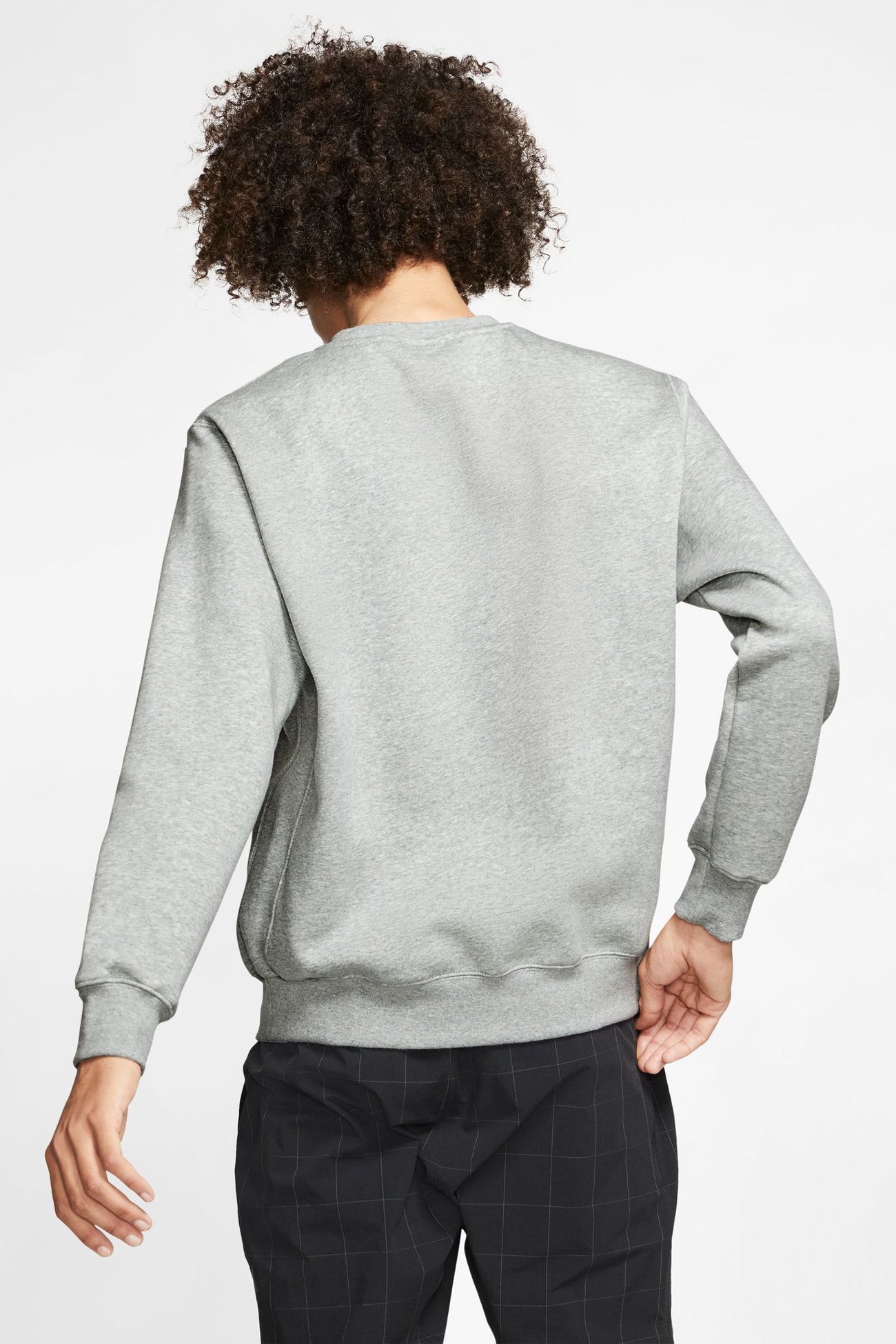 Nike Sportswear Club Fleece Crew Dark Grey Heather