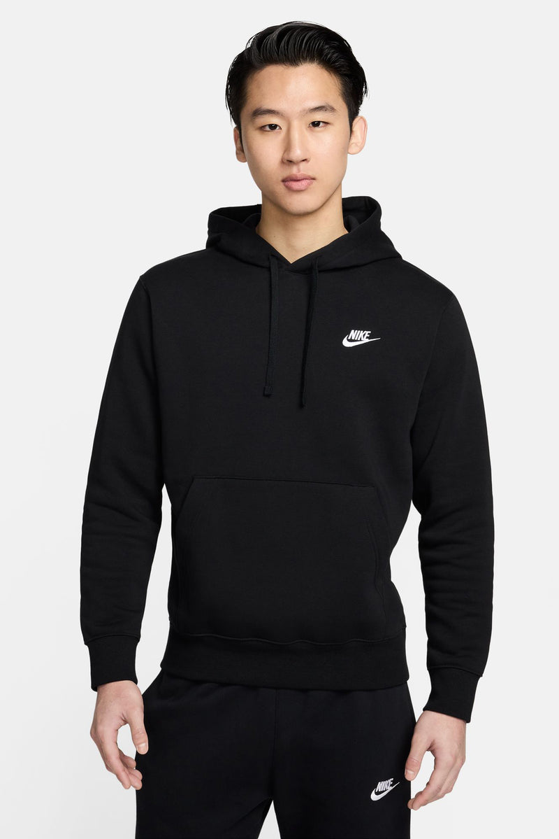 Nike Sportswear Club Pullover Hoodie Black Jean Jail