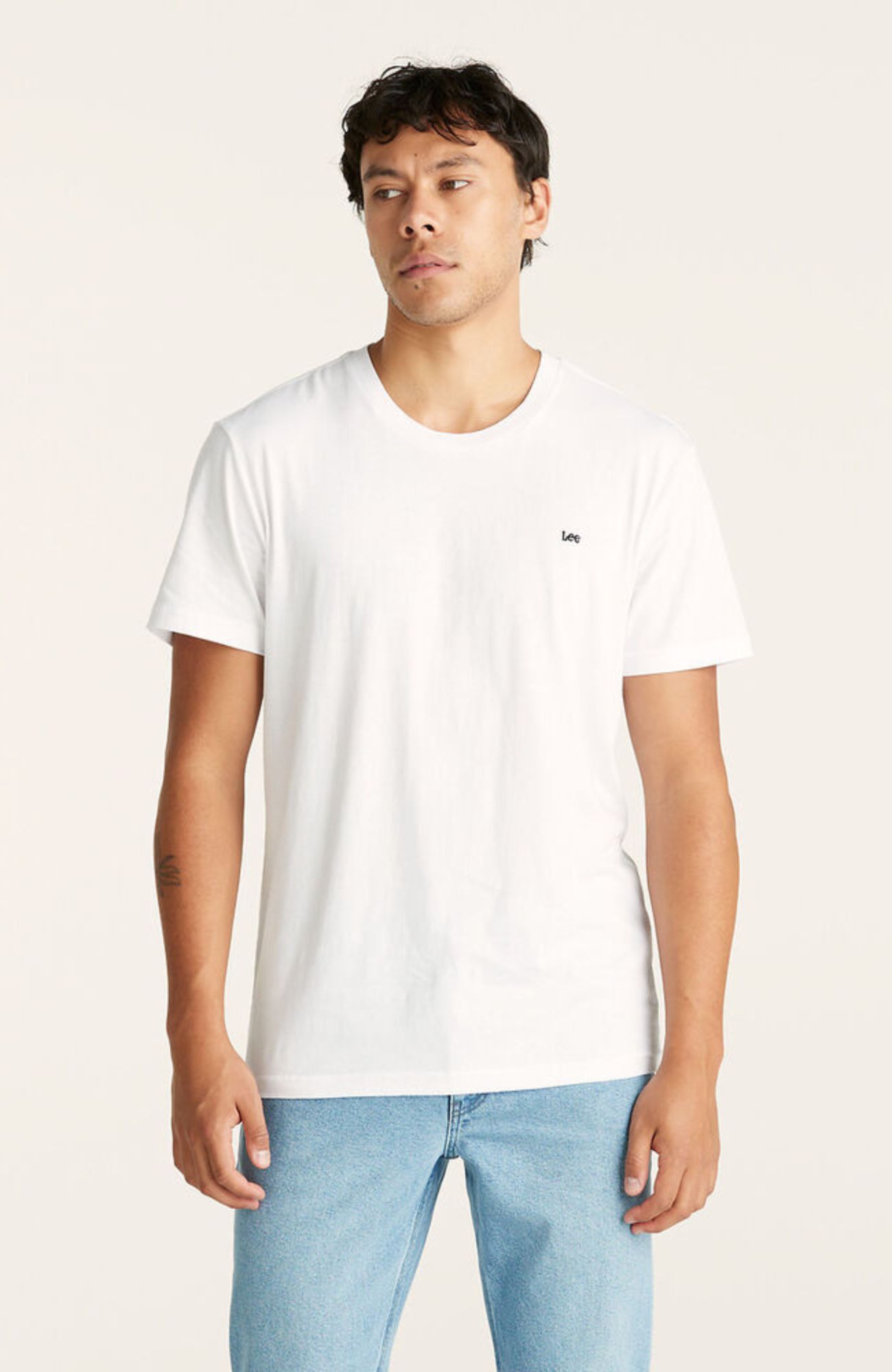 No Brainer Lee Tee White
