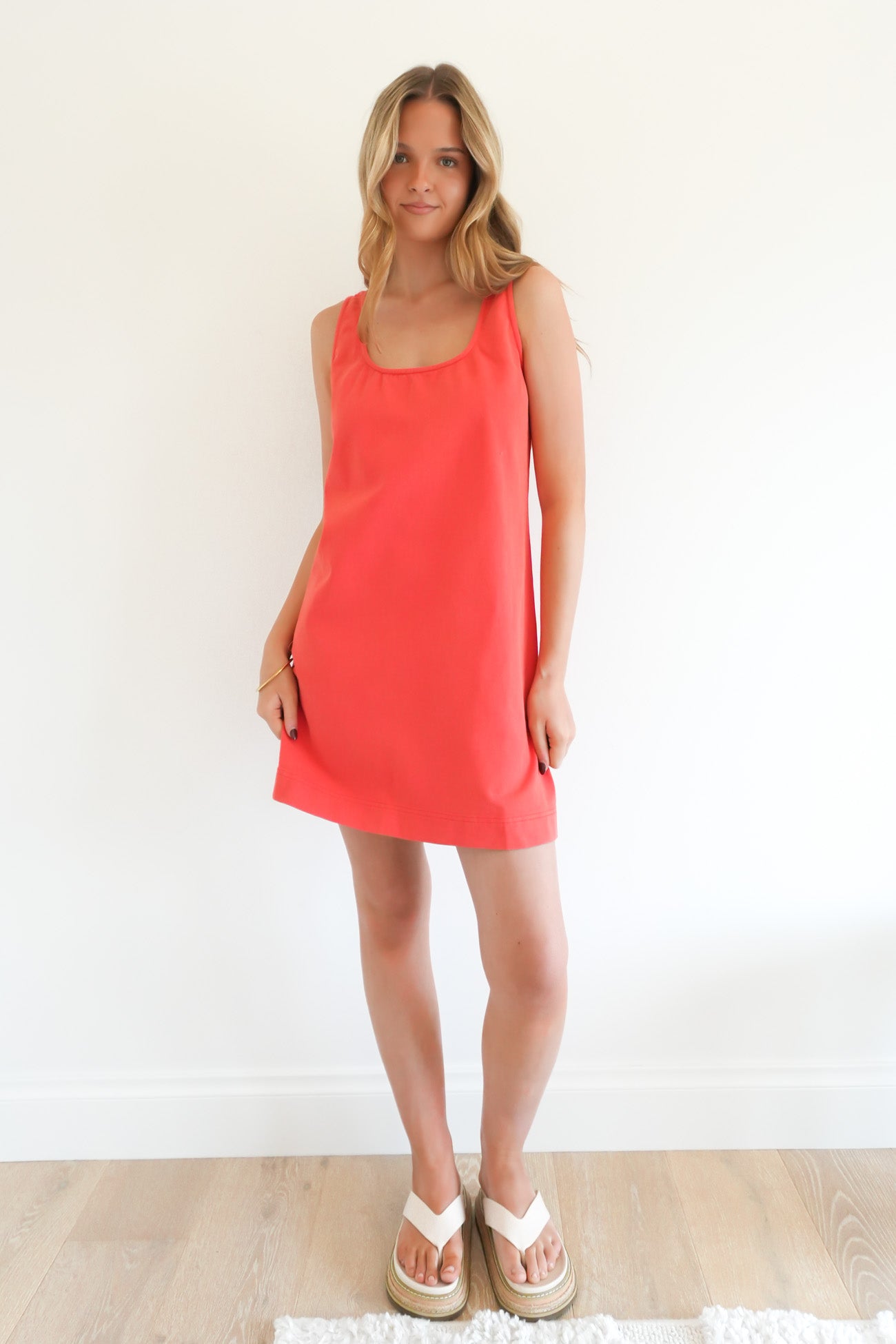 Noa Mini Dress Ruby Denim