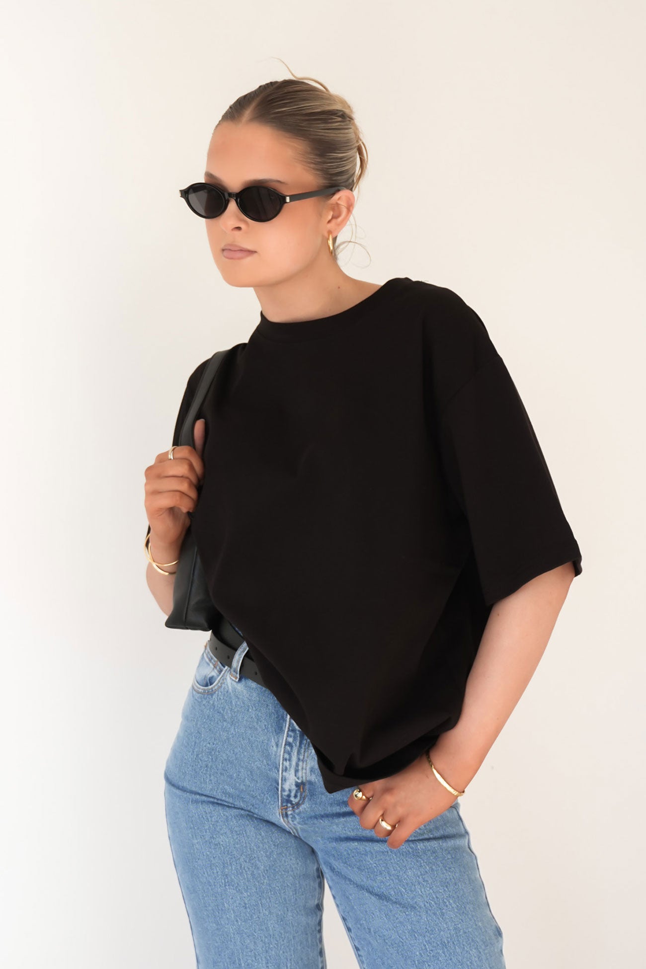 Noah Oversized Tee Black
