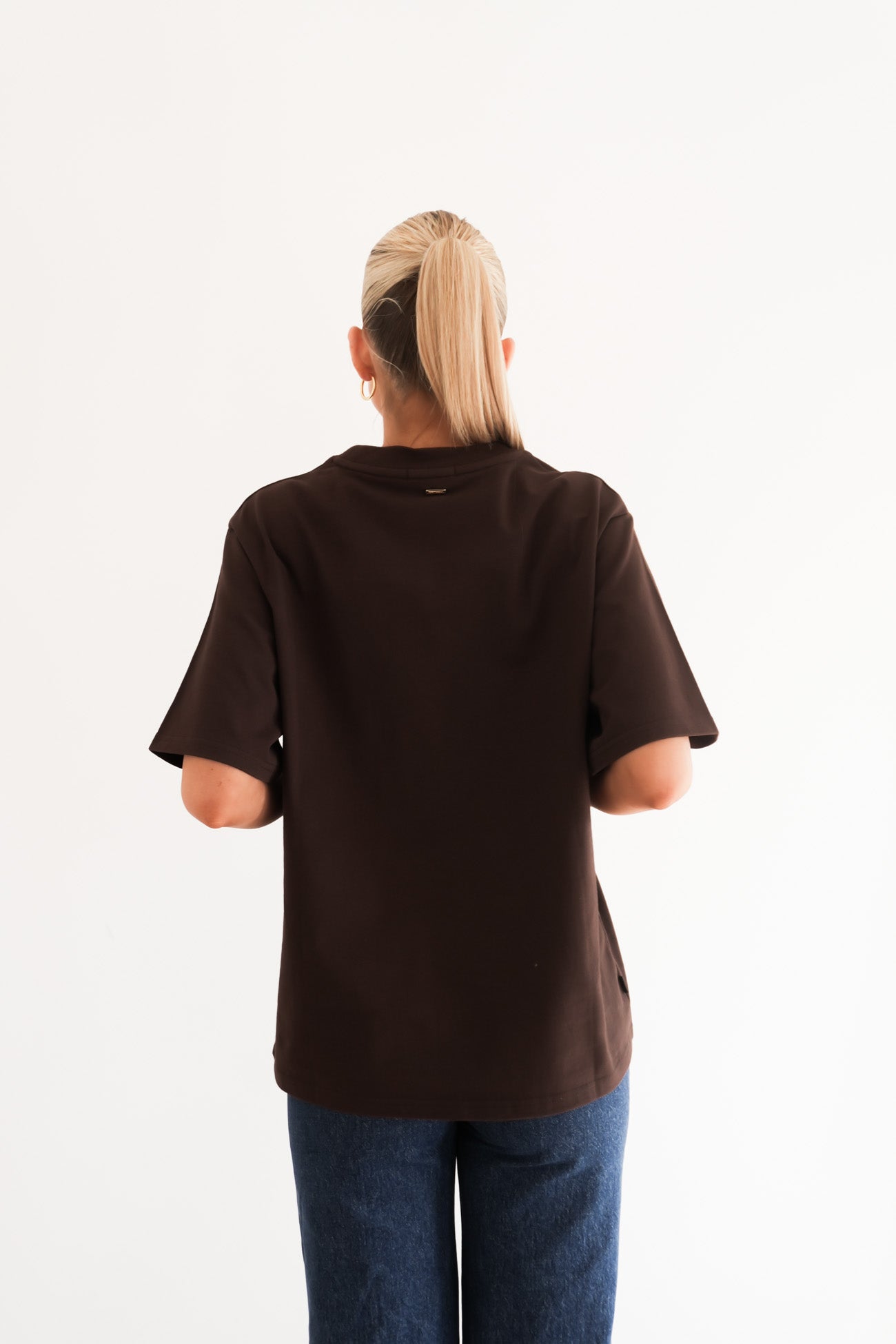 Noah Oversized Tee Chocolate
