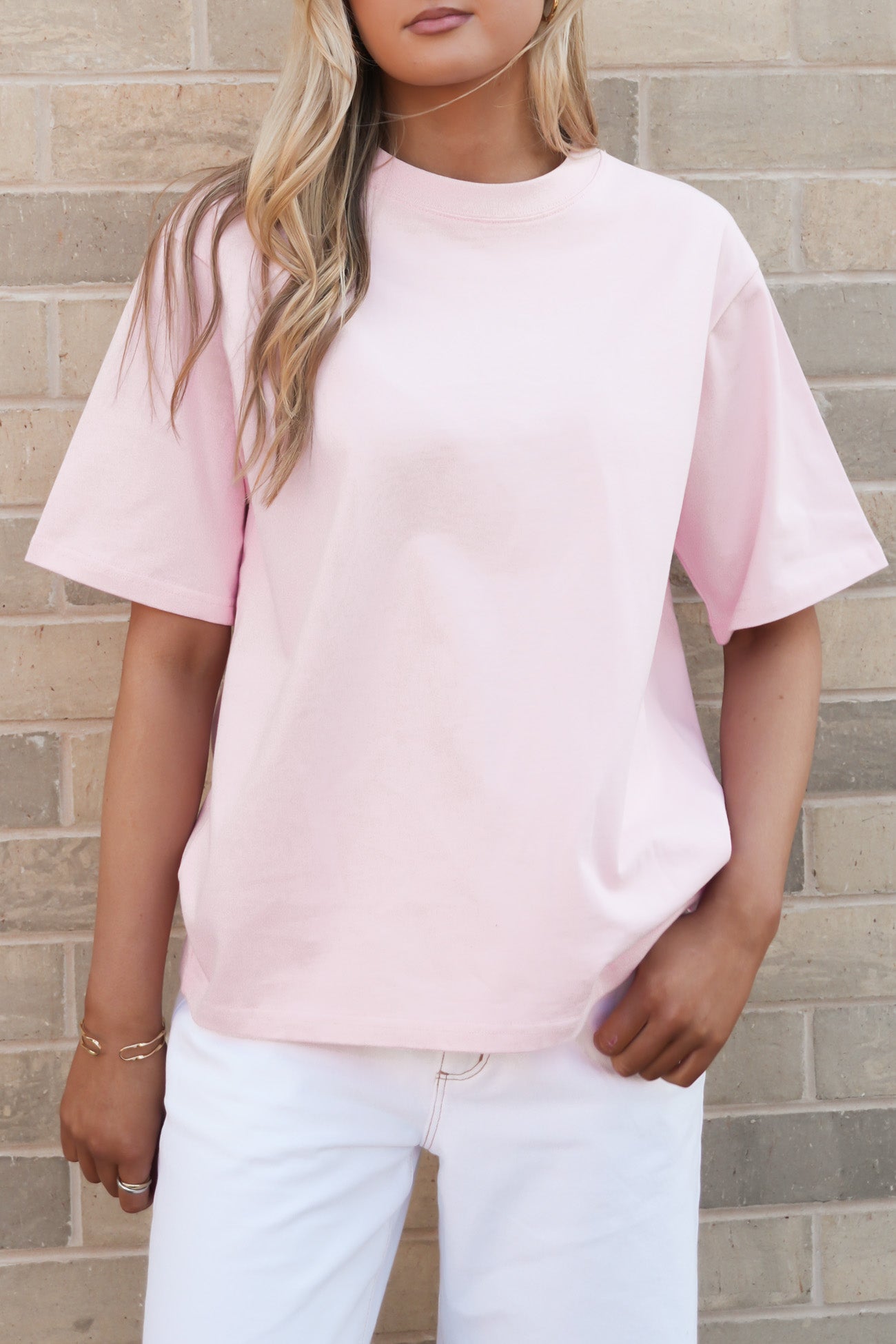 Noah Oversized Tee Pink