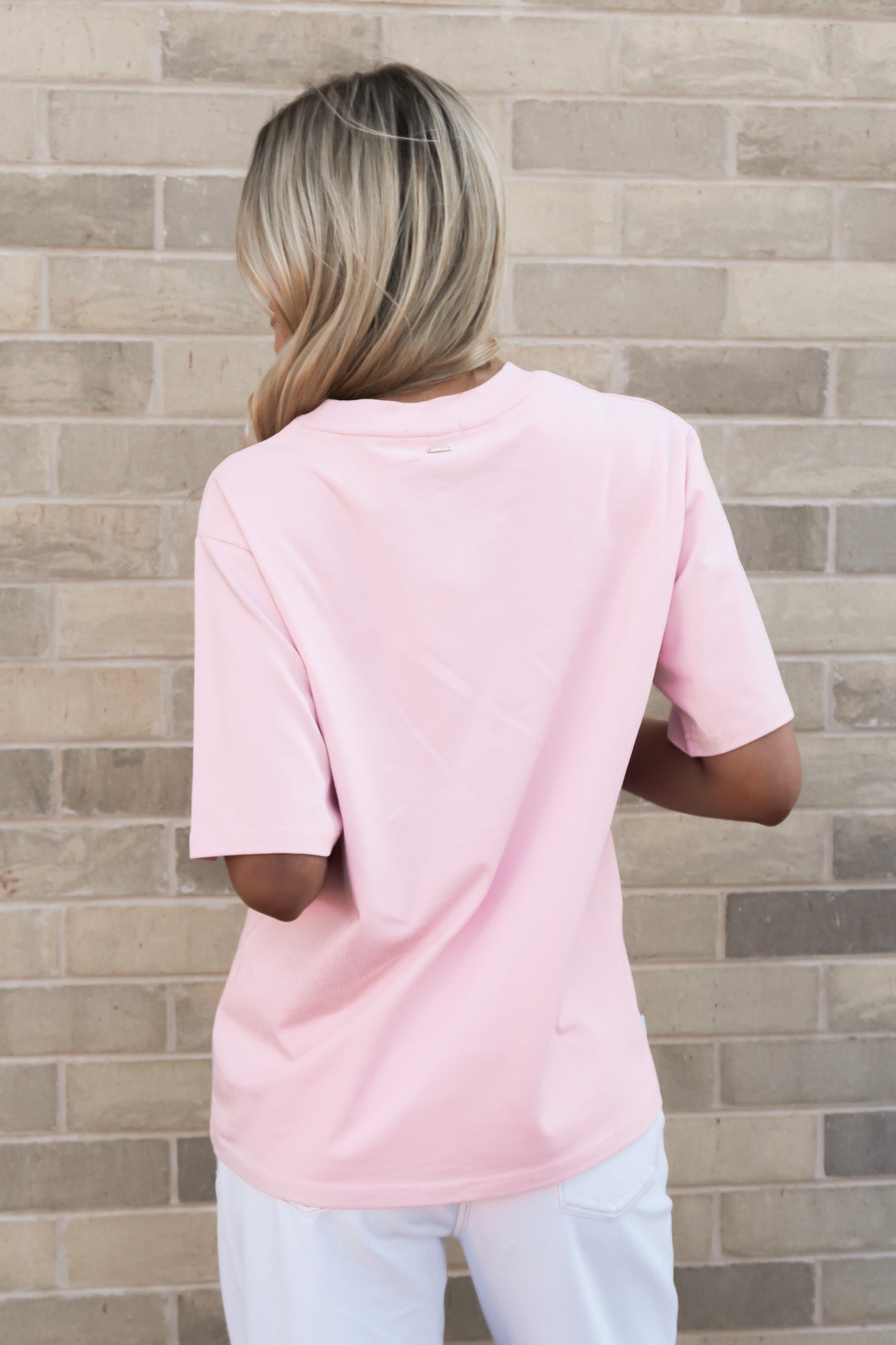 Noah Oversized Tee Pink