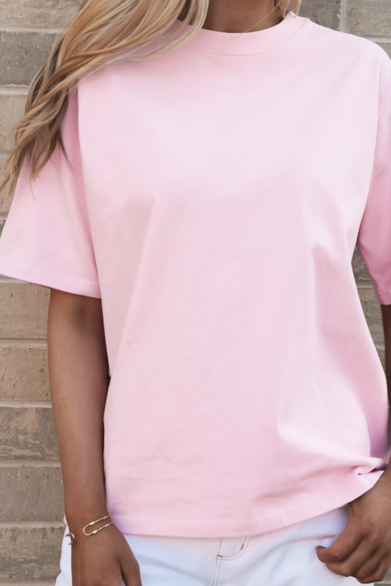 Noah Oversized Tee Pink