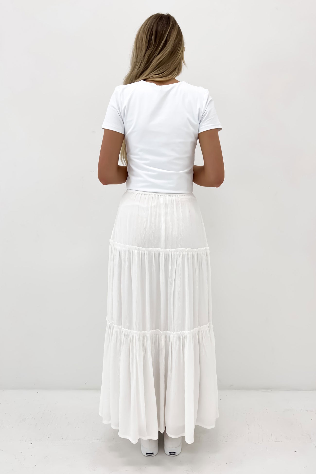 Olsen Skirt White