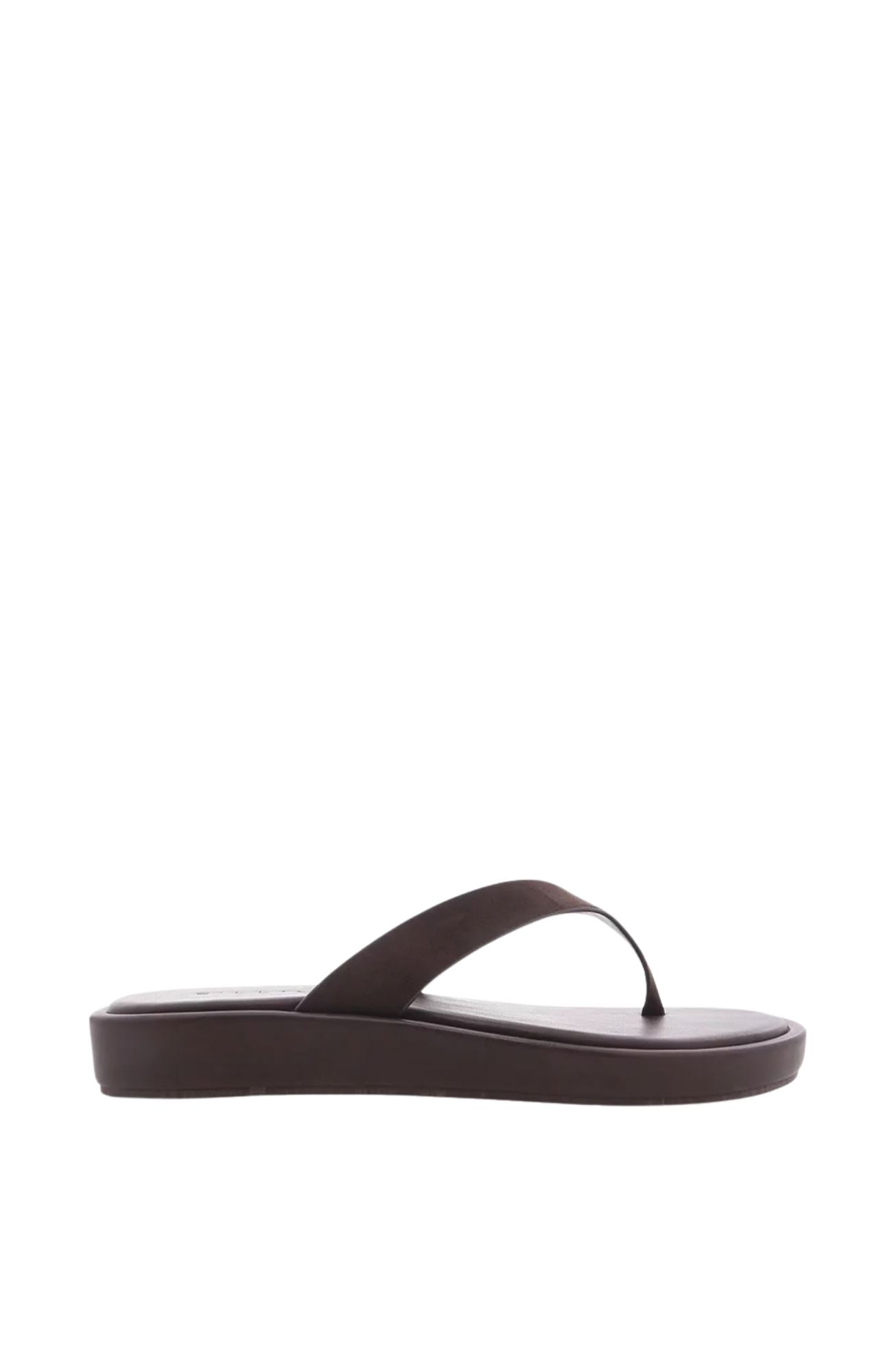 Orianna Thongs Dark Cacao Suede