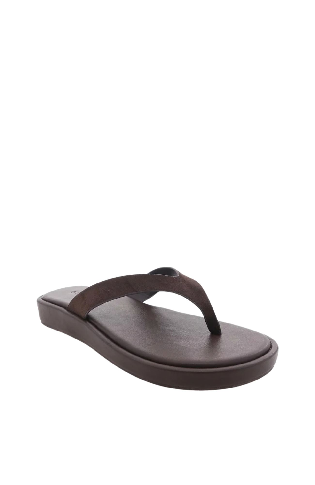 Orianna Thongs Dark Cacao Suede