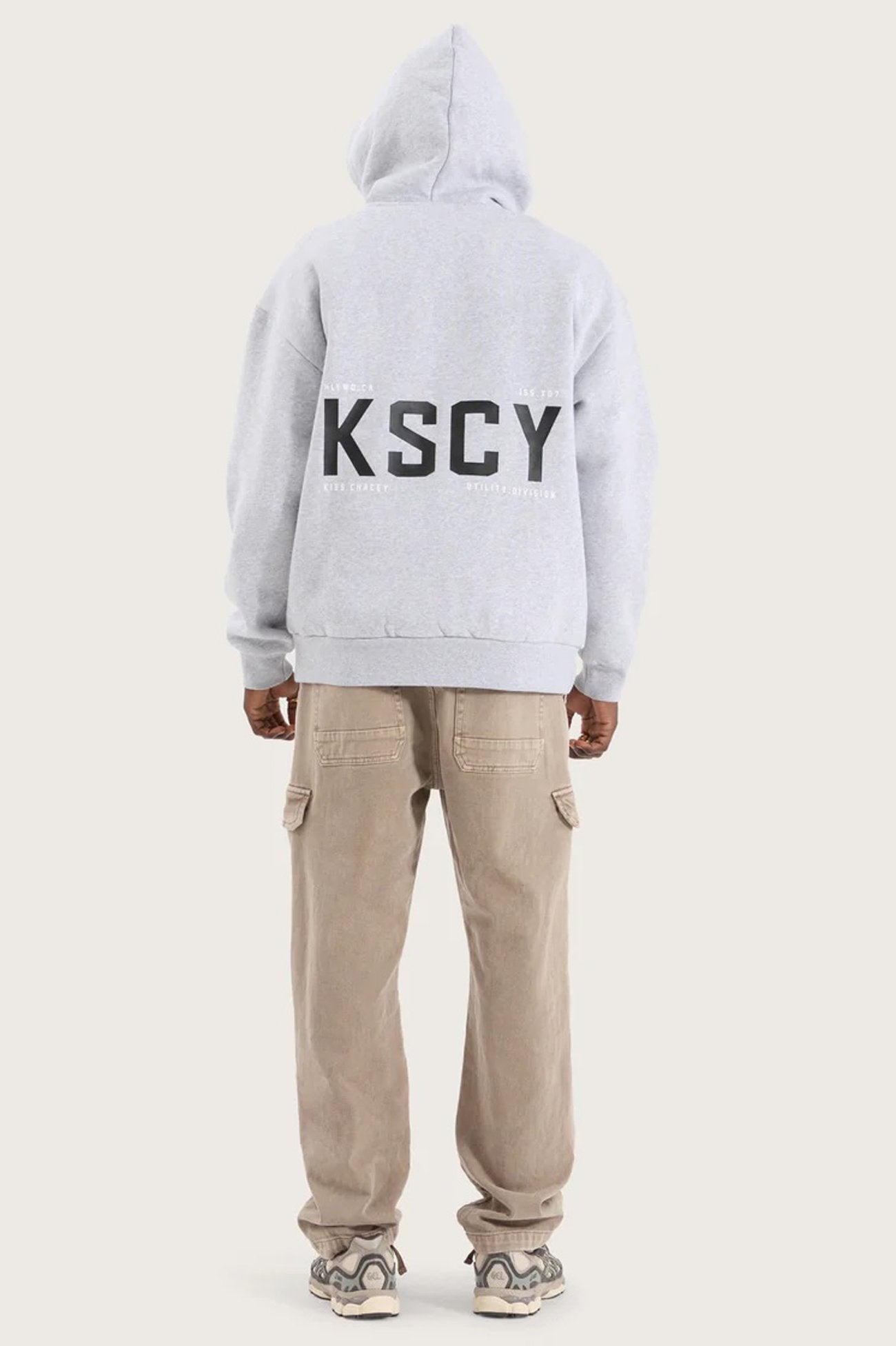 Paladin Relaxed Hoodie Grey Marle