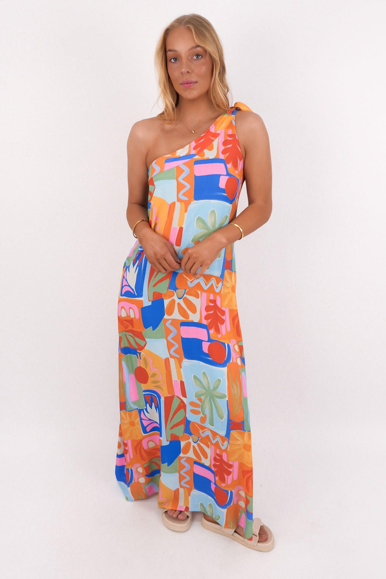 Palma Maxi Dress Colourwaves
